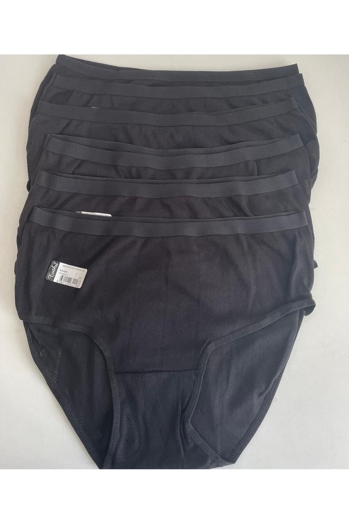 H&S STORE tutku jakarlı bato siyah renkli 6 lı kaliteli rahat
