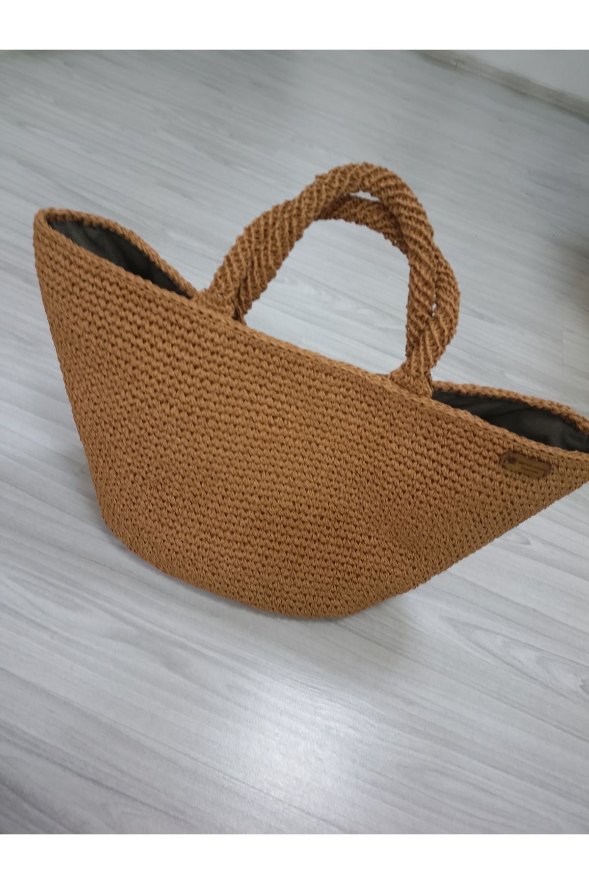GONCA CONCEPT KADIN EL ÖRGÜSÜ HASIR EL ÇANTASI