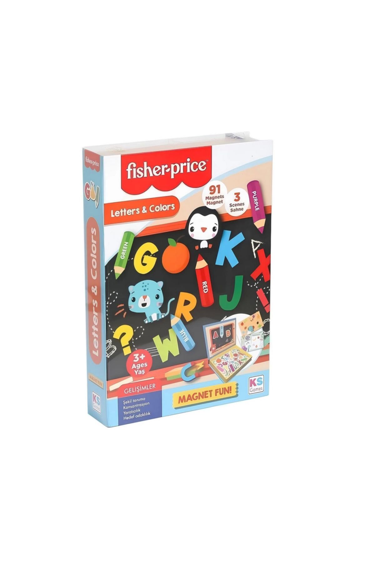 NessiWorld Baby Puzzle Letters Colors