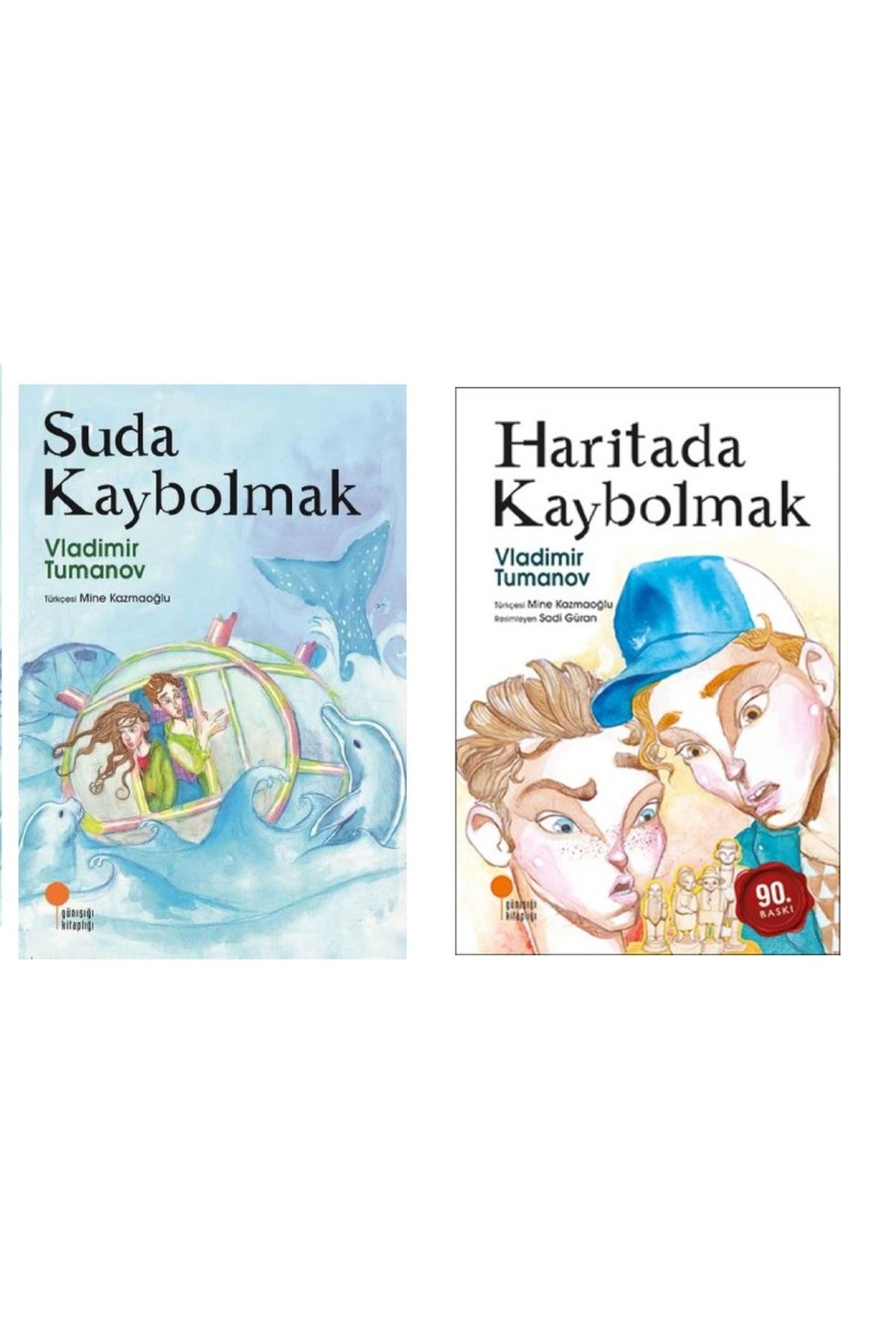 Günışığı Kitaplığı Suda Kaybolmak & Haritada Kaybolmak ( 2 Li Set ) Günışığı Kitaplığ