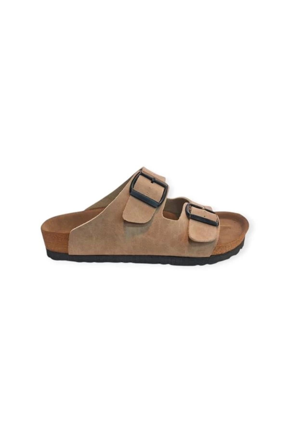 Store K15505 Mantar Taban Tam Ortapedik Kadın Terlik Bej