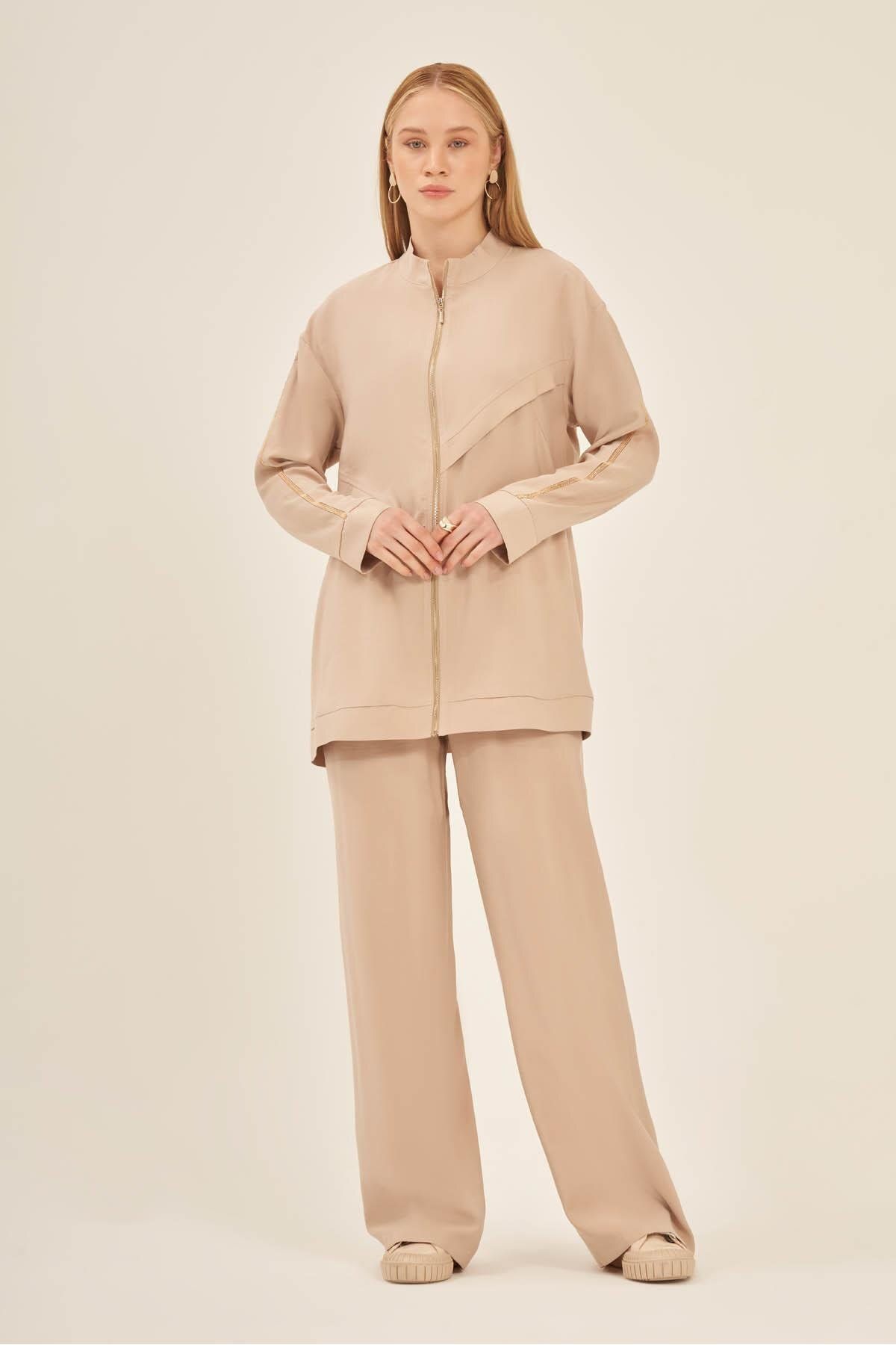 FTZ WOMEN Ftz Kadın Kupra Takım Beige 31112