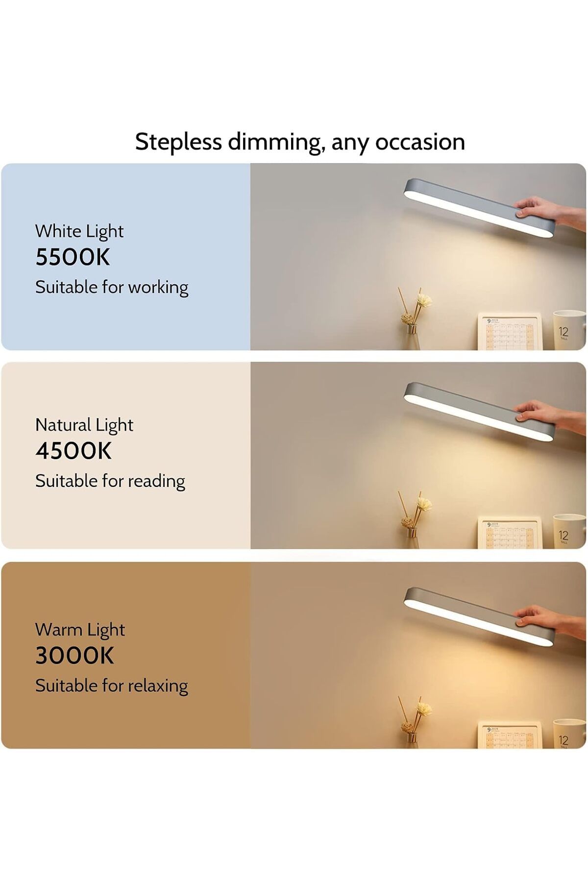 Generic-مصباح خزانة LED قابل لإعادة الشحن 3