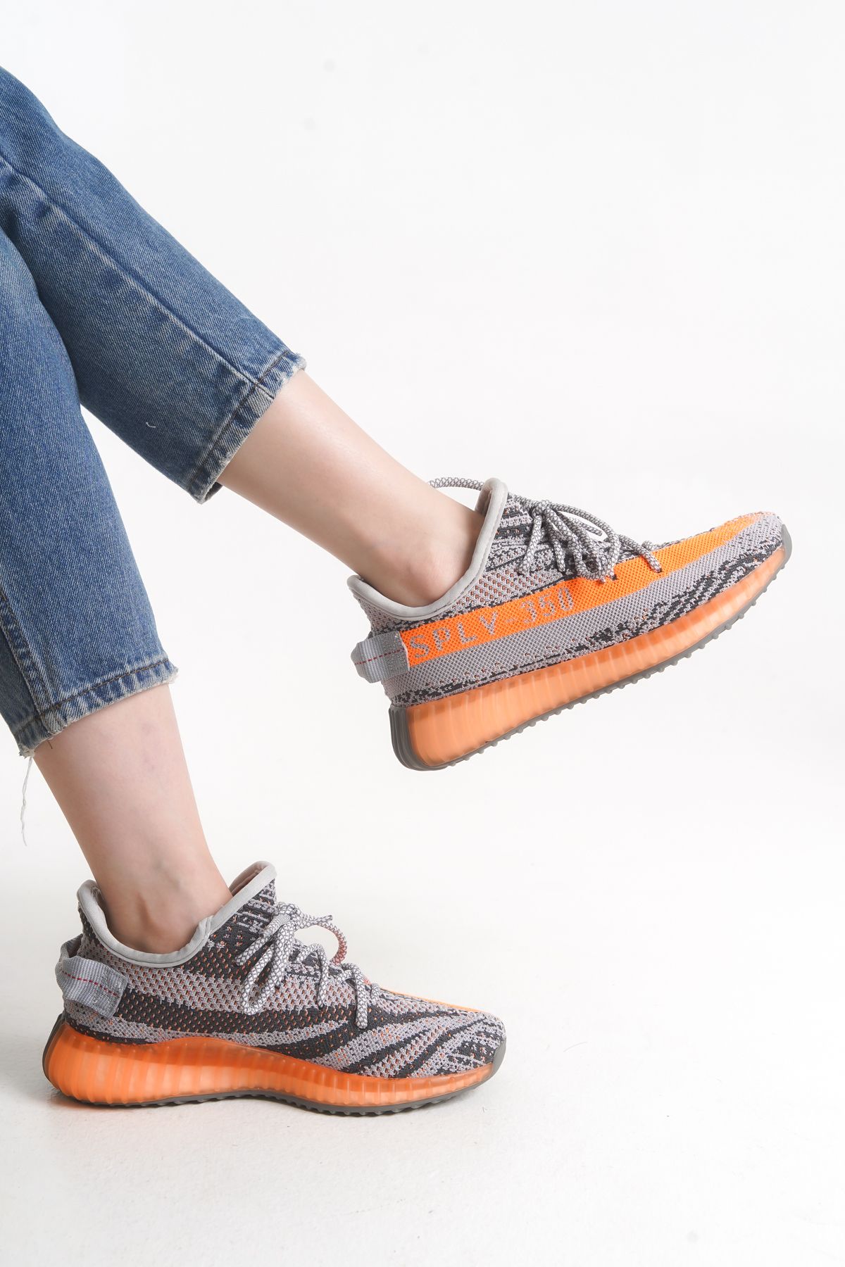 bronze ayakkabı Füme Turuncu Unisex Rahat Sneaker
