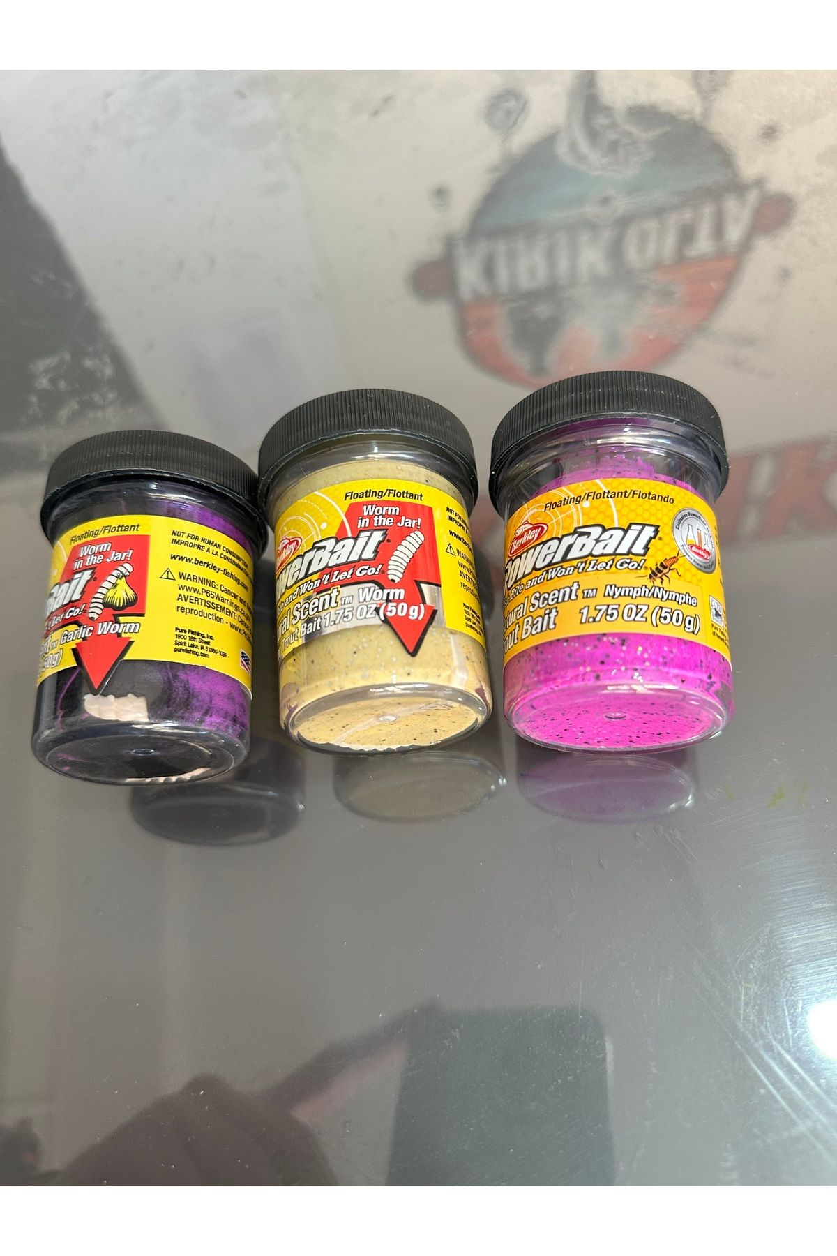 BERKLEY Powerbait Tequila simli kurtlu ve sivrisinekli alabalık hamuru