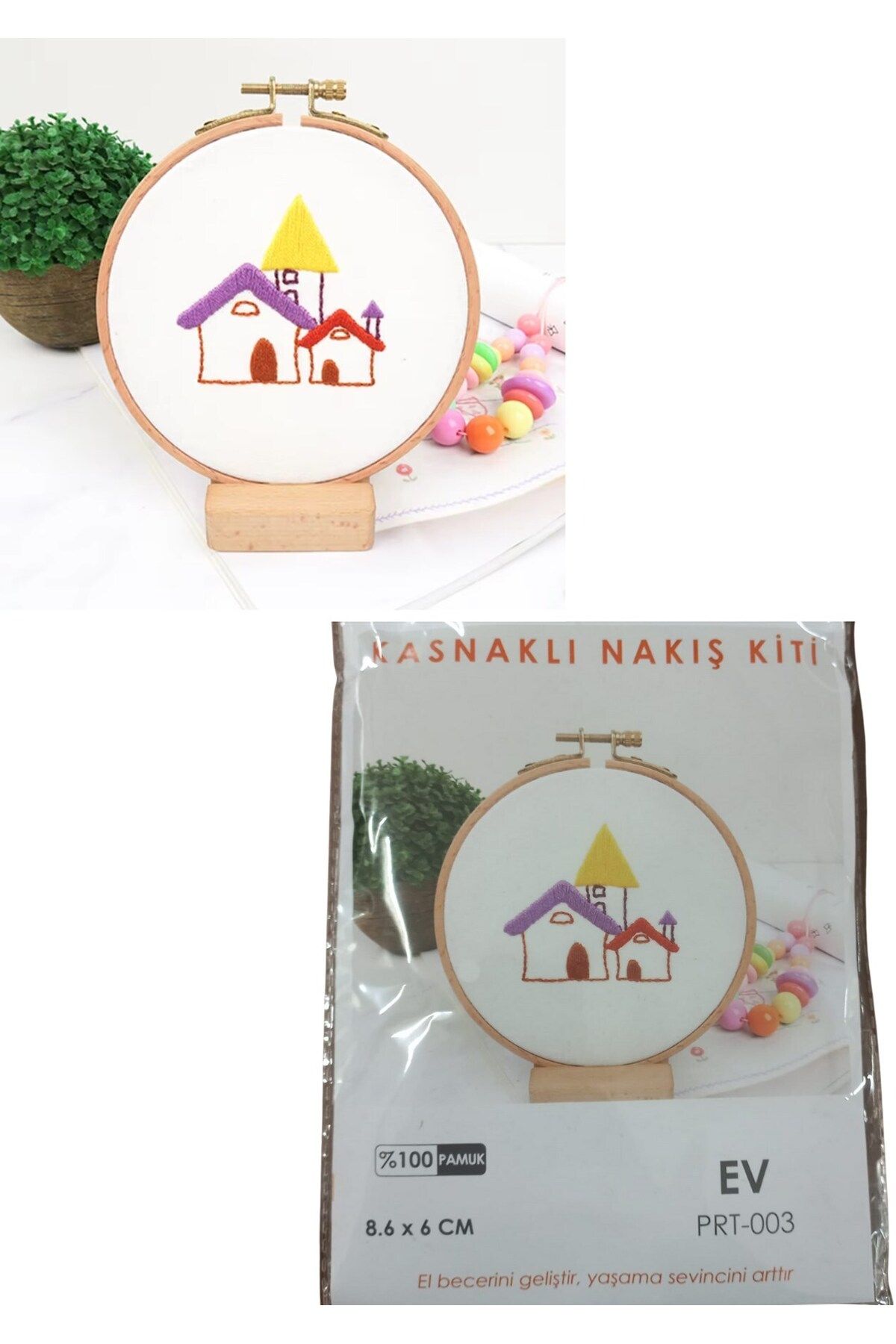 delta online Nakış Kitleri Kasnaklı 8.6 X 6 cm Ev