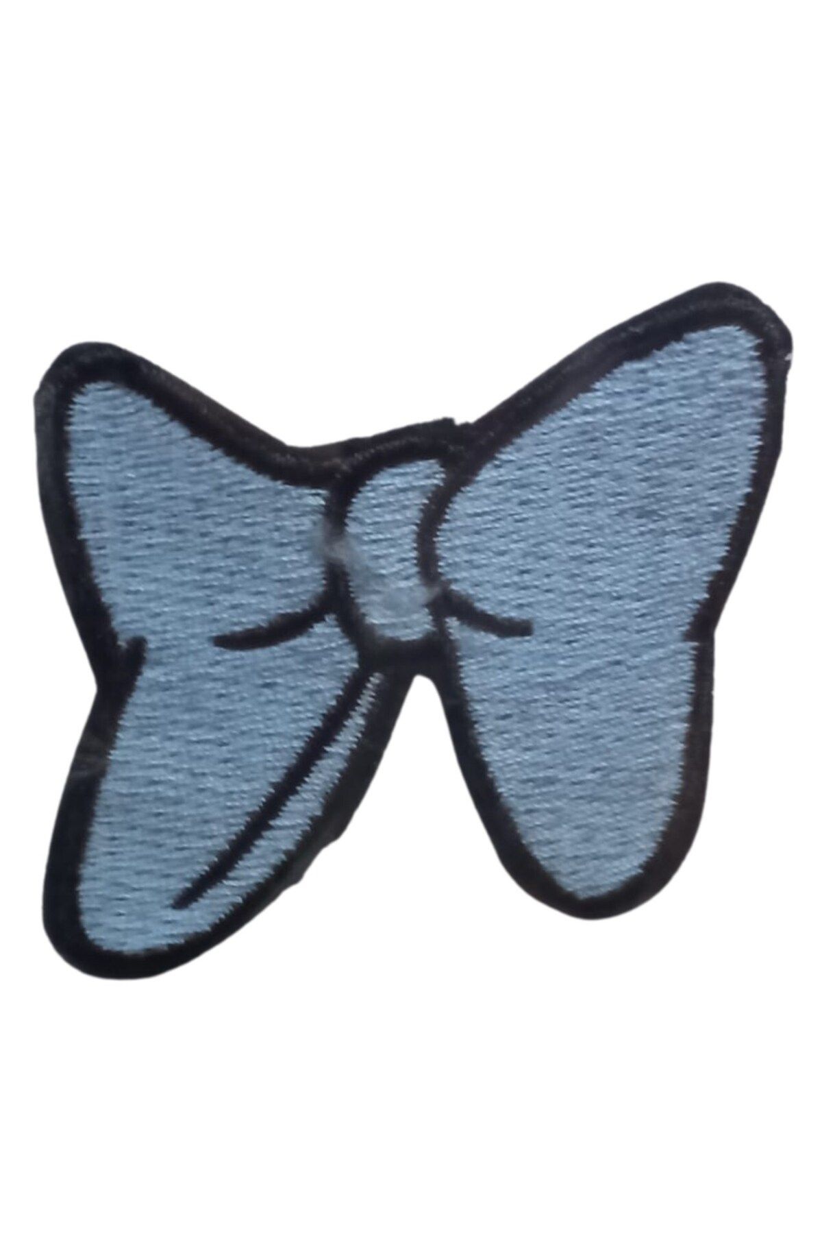 delta online Aplike Ütü İle Yapışan Küçük Kelebek Mavi Arma 2x3 cm