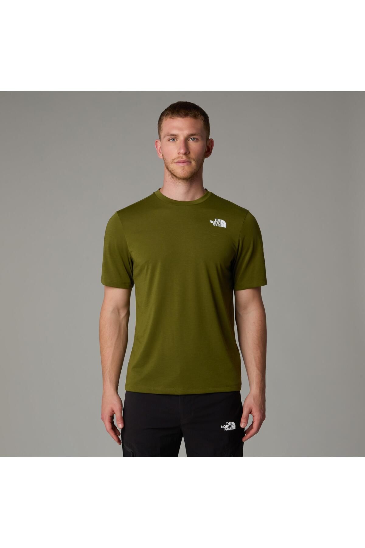 THE NORTH FACE M Foundation Mountains Faces Tee Erkek T-Shirt