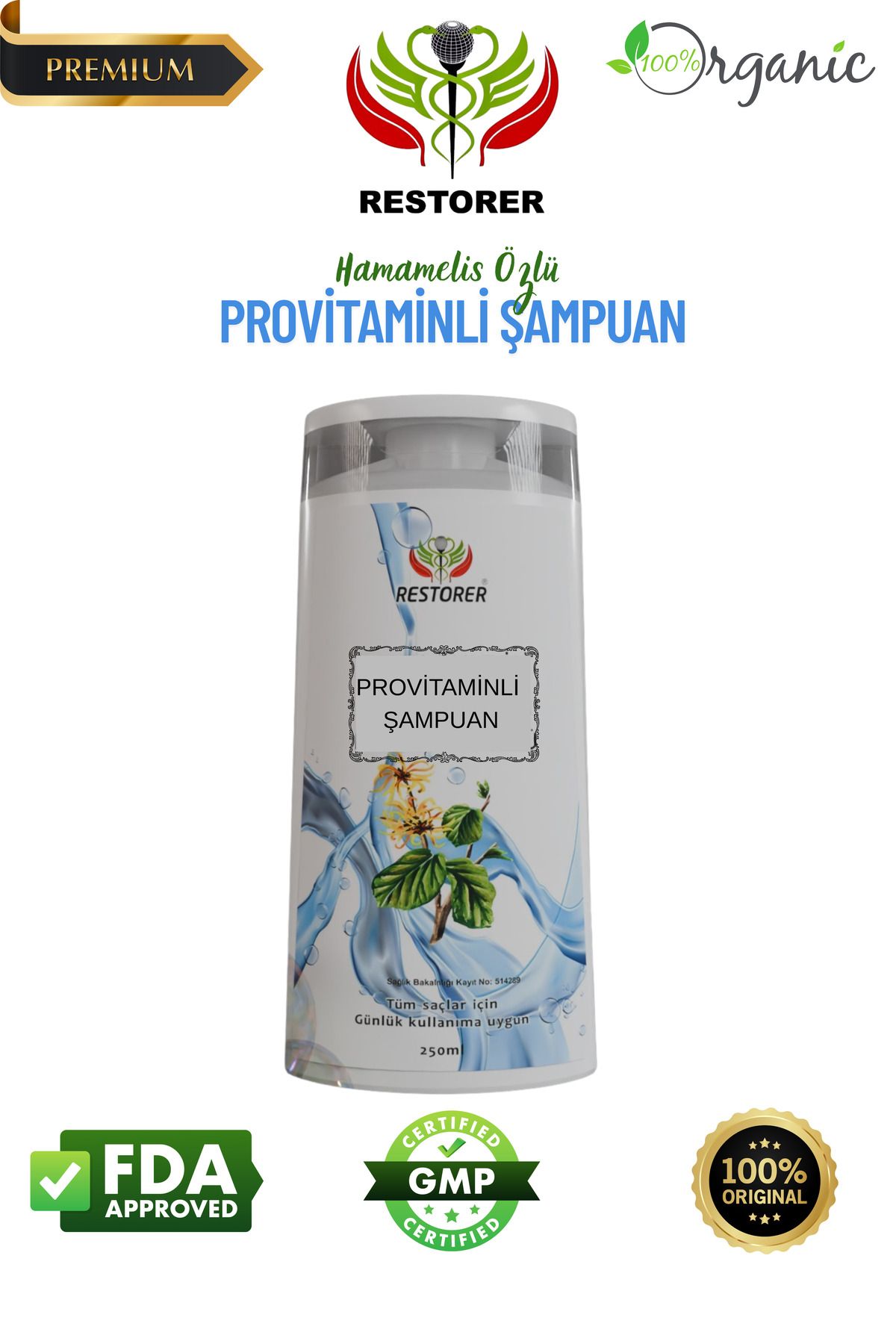 Restorer - Provitaminli Şampuan