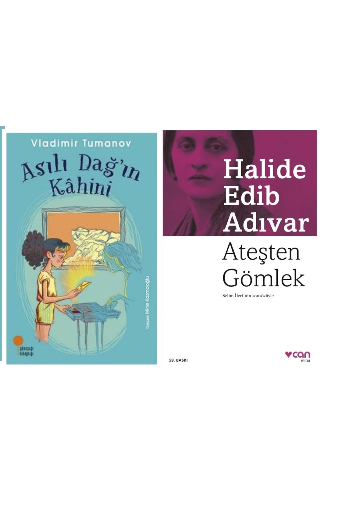 Günışığı Kitaplığı Asılı Dağın Kahini & Ateşten Gömlek ( 2 Li Set )