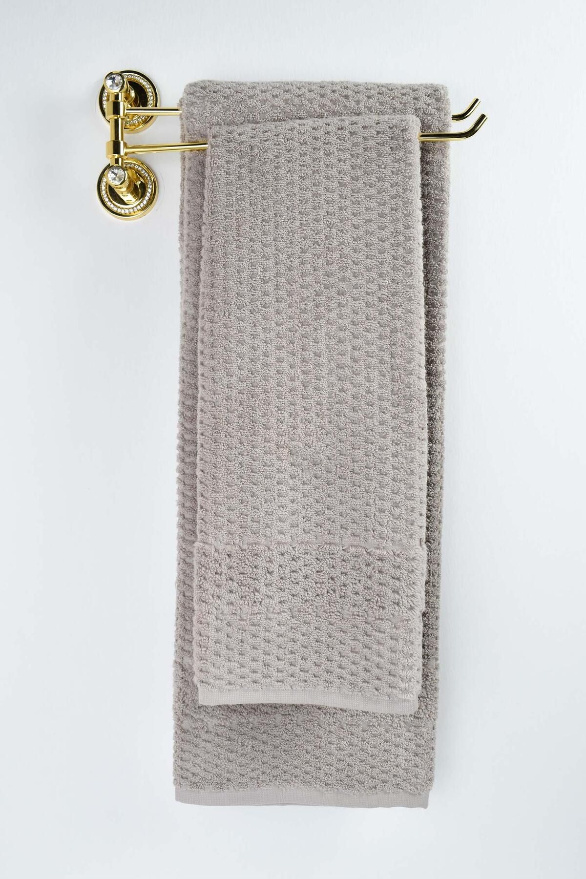 Biriz Moda Arno Banyo Havlusu - Kahve