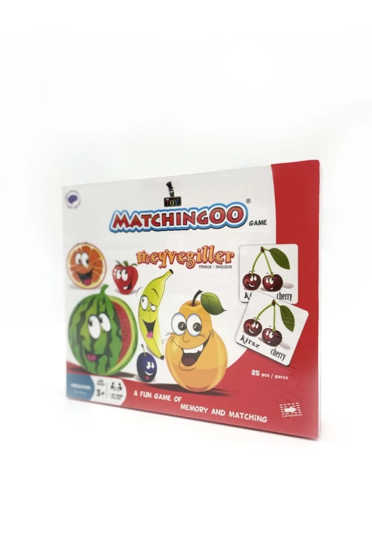 HarmonySpor Matchingoo Memory Game Hafıza Oyunu Meyvegiller