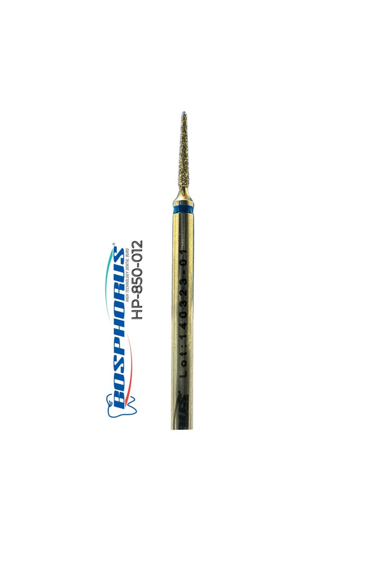 Bosphorus Tekmetal Kuru Manikür Ucu YUVARLAK 012 MM Doğal Elmas Freze Manikür Uc Törpü Makinası Ucu İSO ve CE Onaylı