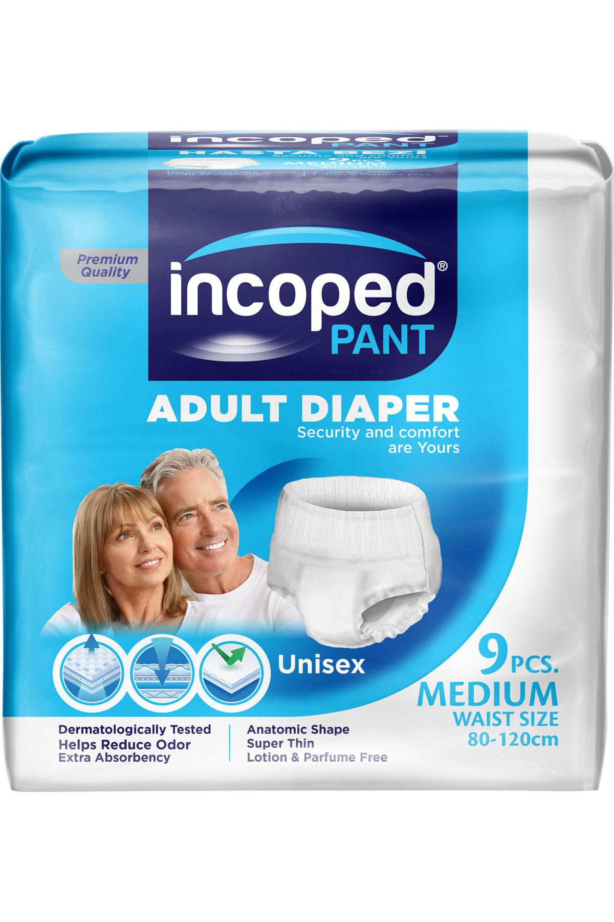 İncoped Incoped Pant Emici Külot Medium 9 Adet x 2