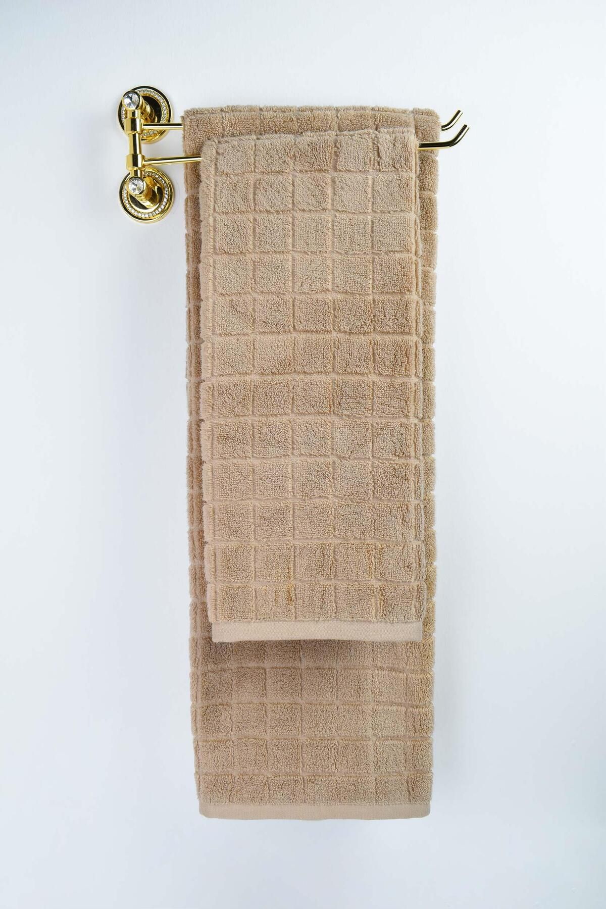 Biriz Moda Quatro Microcotton Banyo Havlusu - Kahve