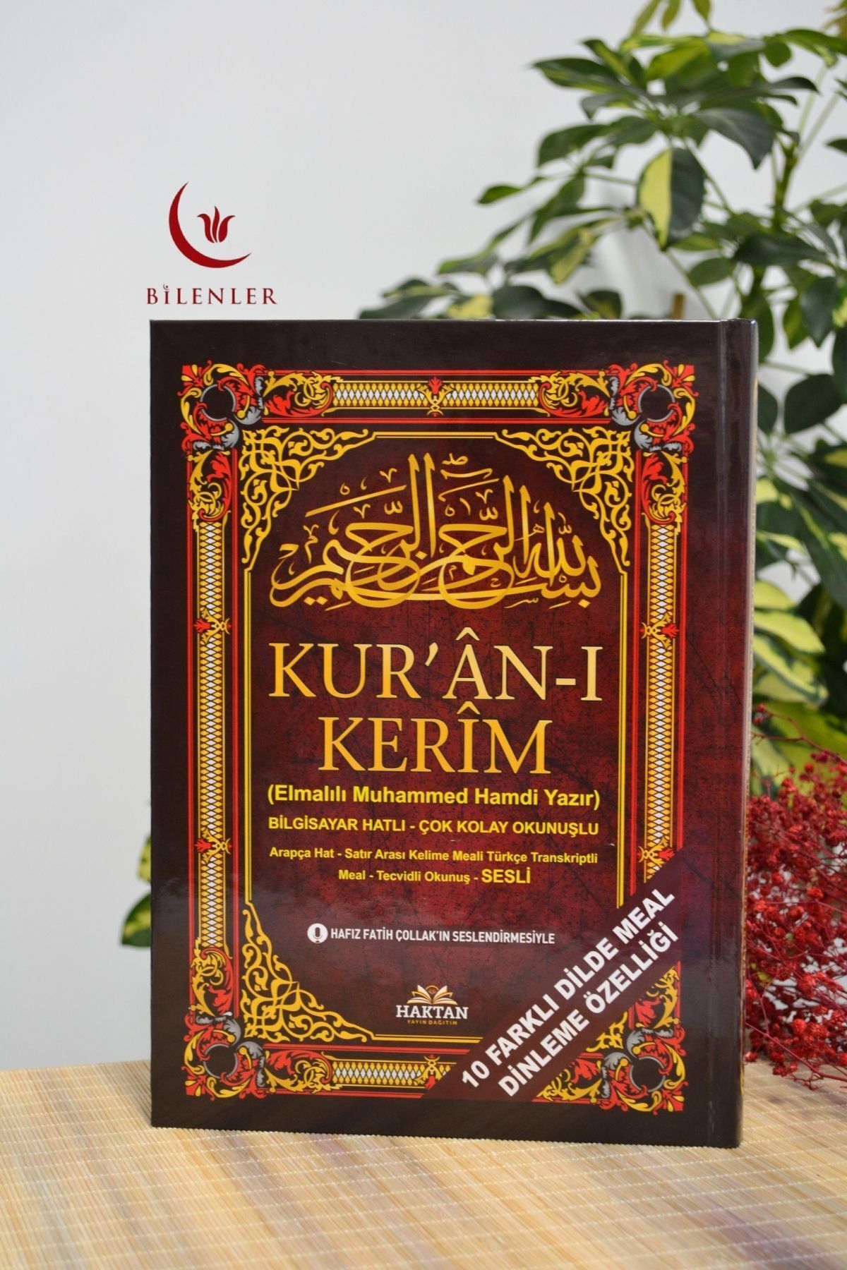 Haktan Yayın Dağıtım Bilgisayar Hatlı Çok Kolay Okunuşlu Kur'an-ı Kerim Cami Boy