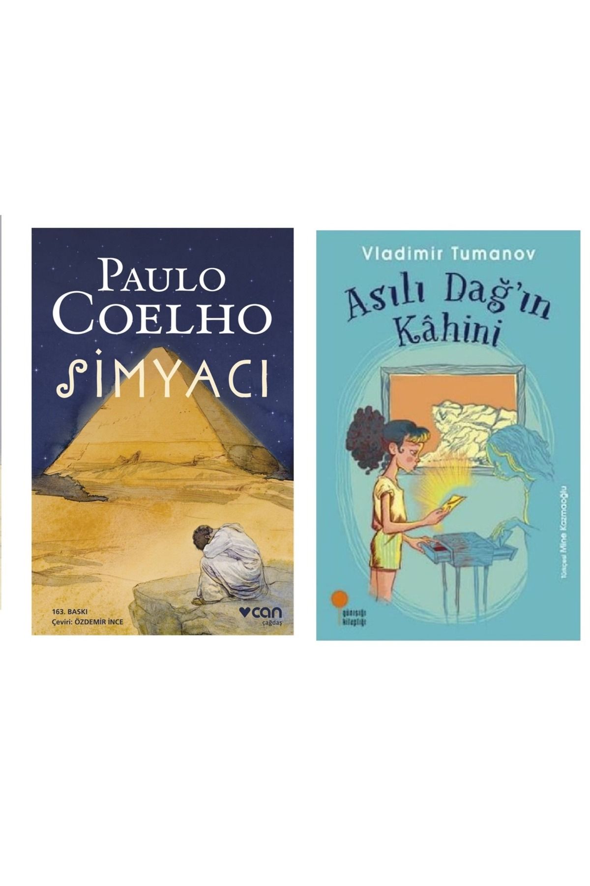 Günışığı Kitaplığı Asılı Dağın Kahini & Simyacı ( 2 Li Set )