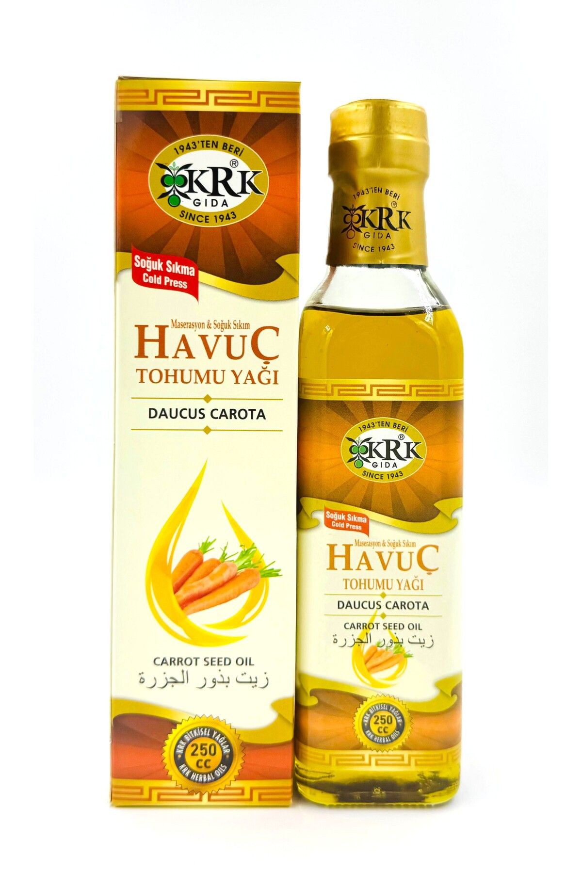 Krk Gıda HAVUÇ YAĞI 250CC KRK GIDA
