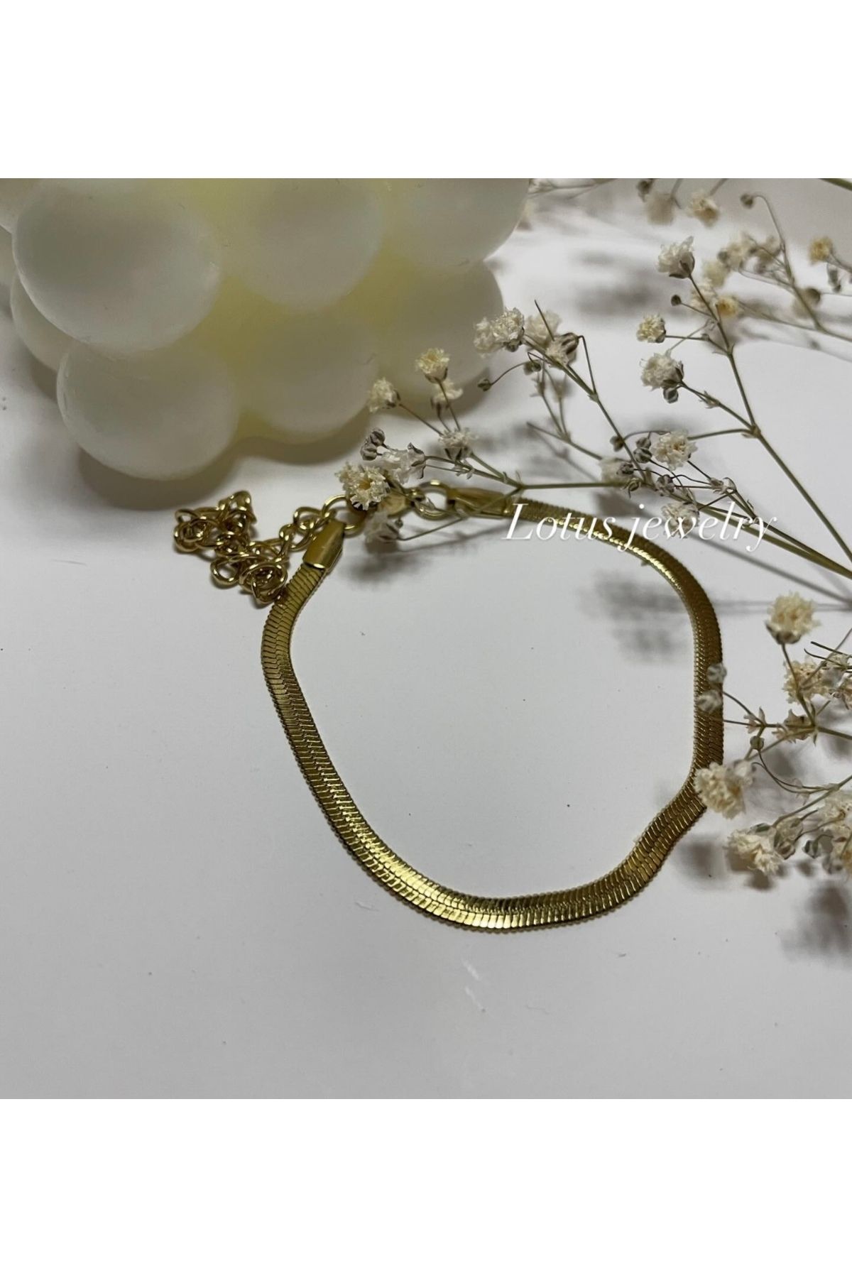 Lotus Jewelry Çelik bileklik