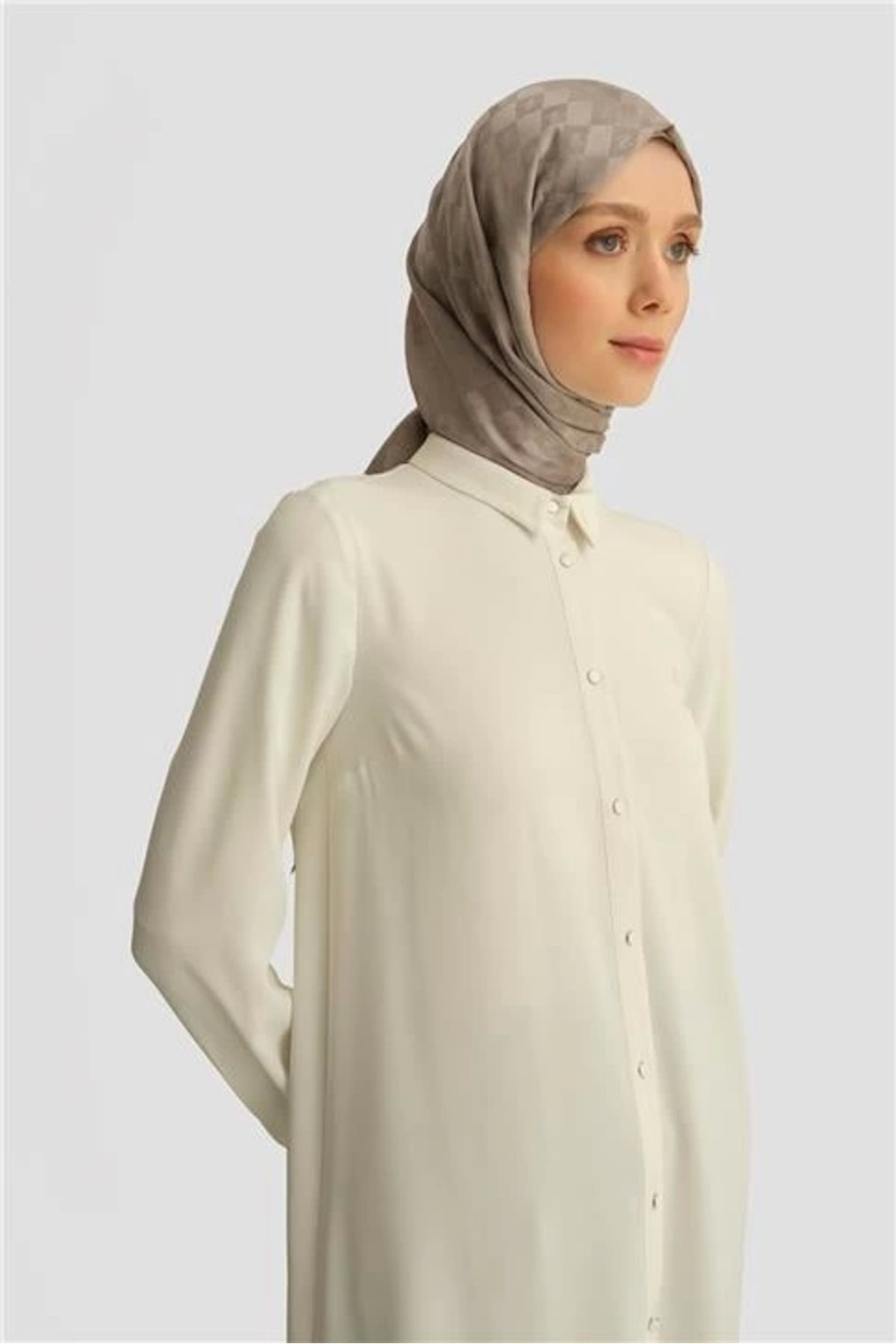Armine-A Logo Tunic 25Yh411 Ecru 3