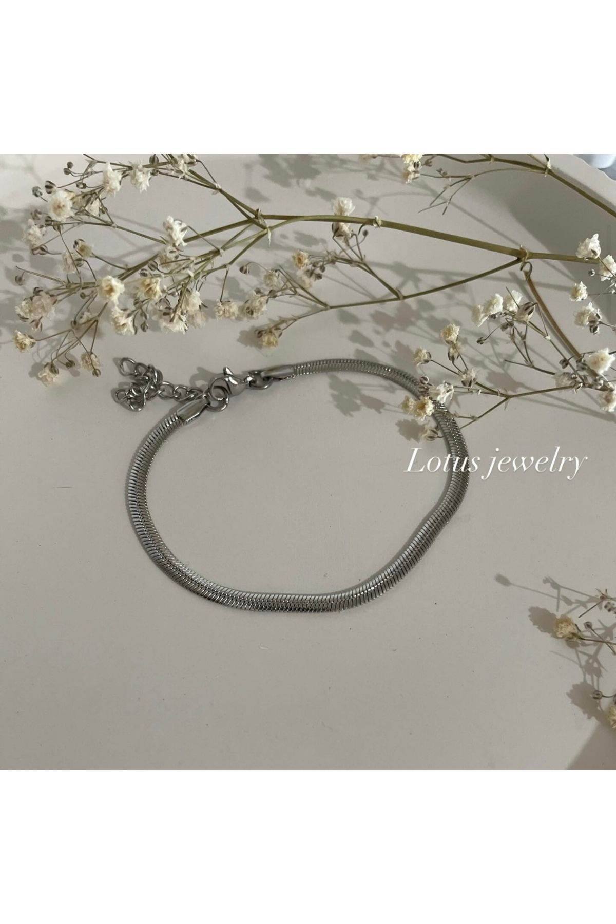 Lotus Jewelry Çelik bileklik