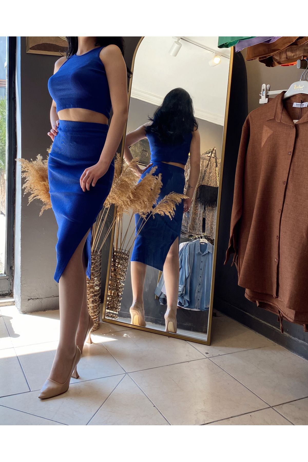 MODA NUR Etek Büstiyer Takım