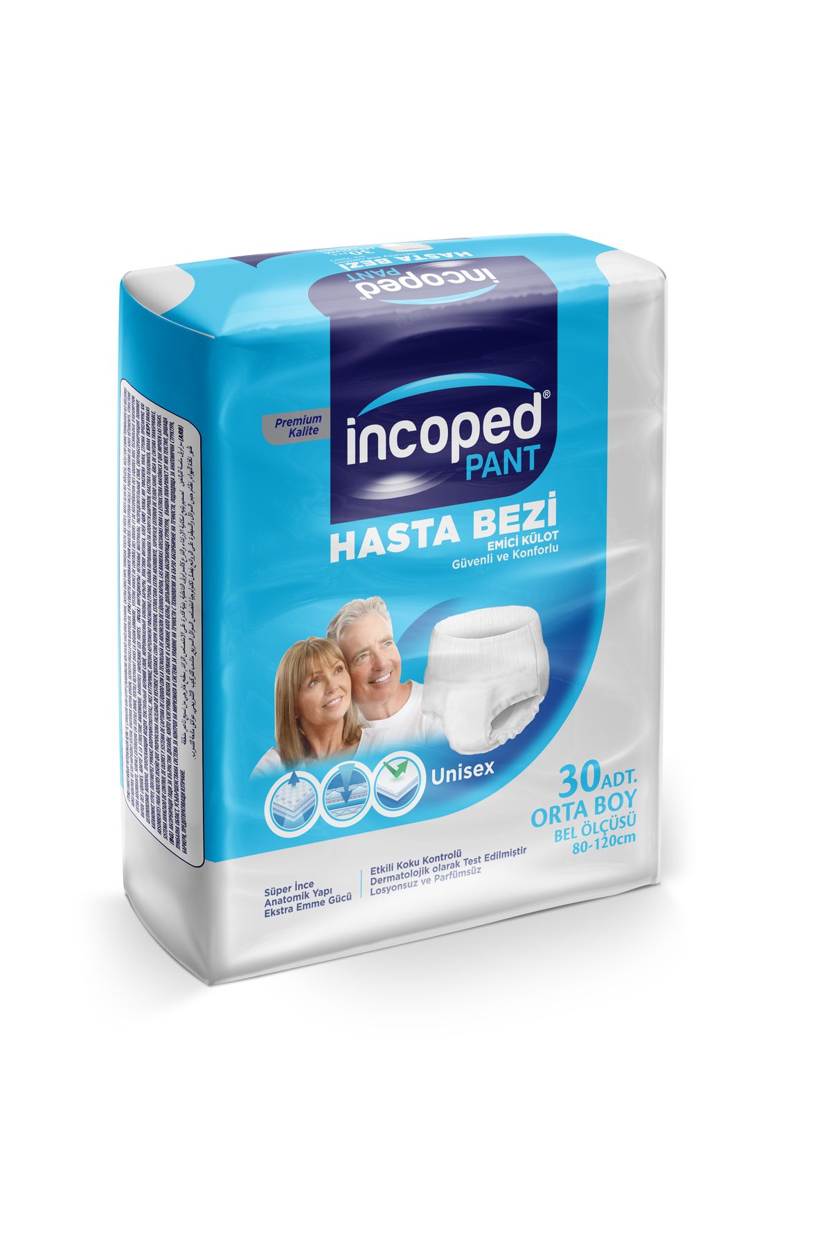 İncoped Incoped Pant Emici Külot Medium 30 Adet x 2