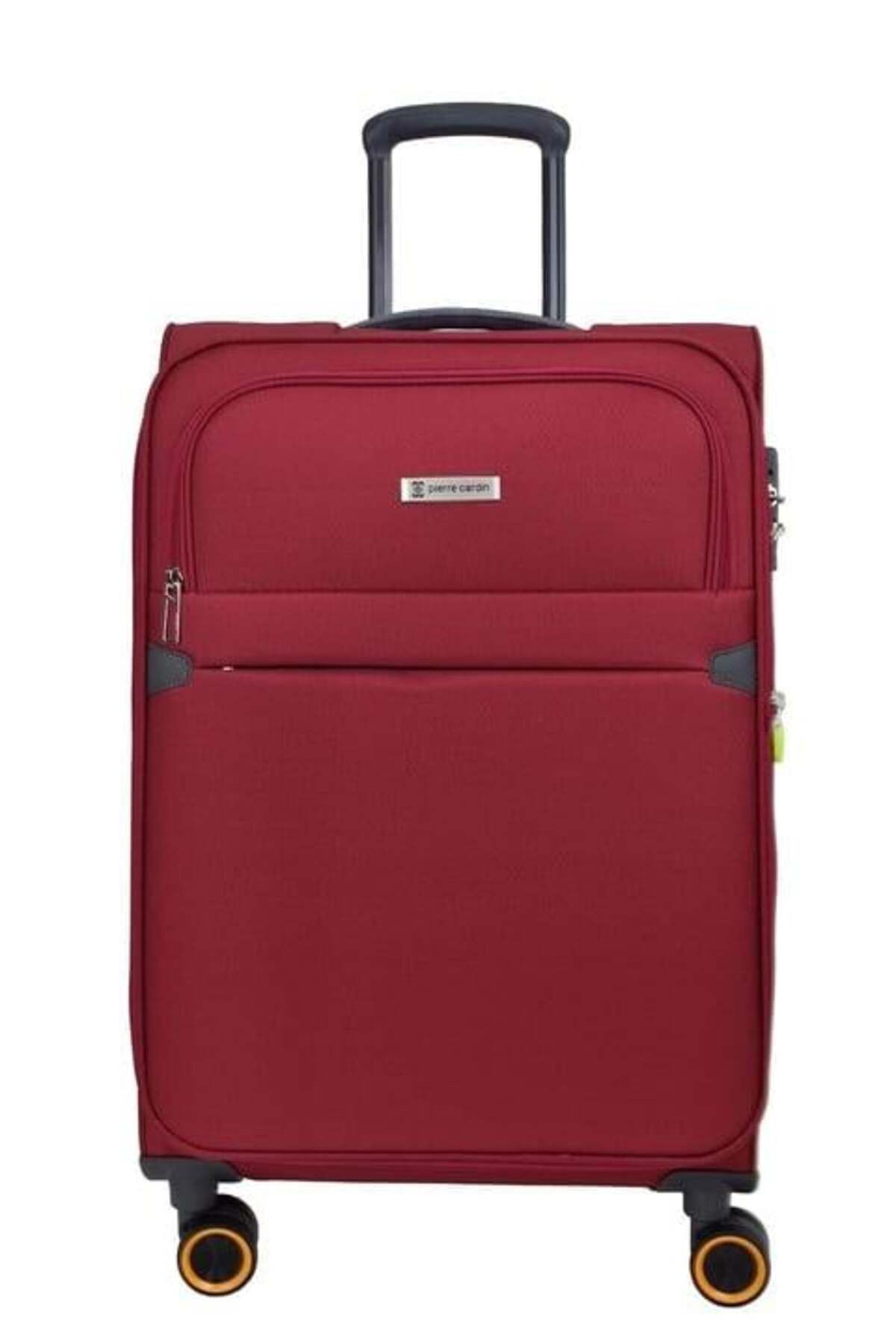 Pierre Cardin Ultra Light Hafif Lüx Kumaş Orta Boy Valiz Bordo PC6000