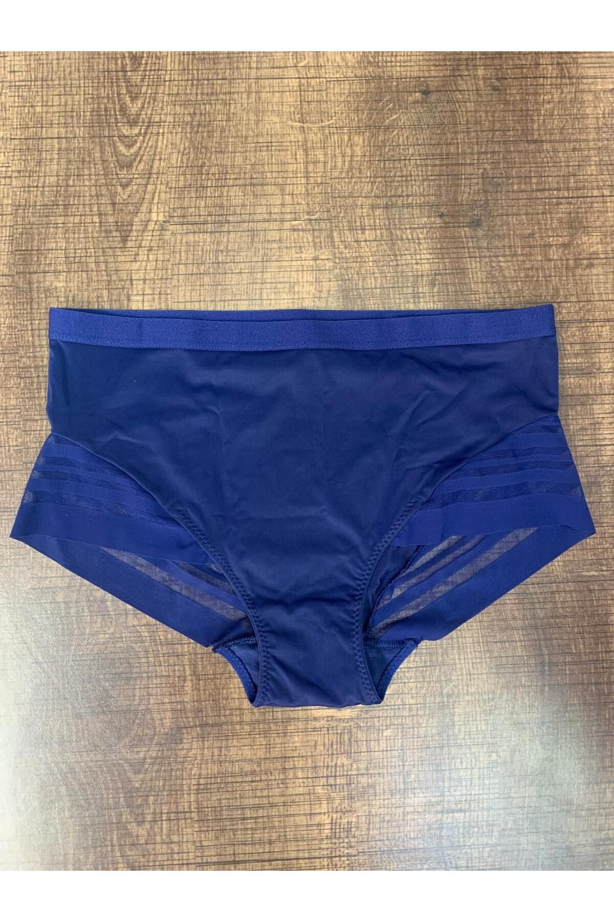 BELLİZZİ Kadın Lazer Kesim Tül Boxer 0032