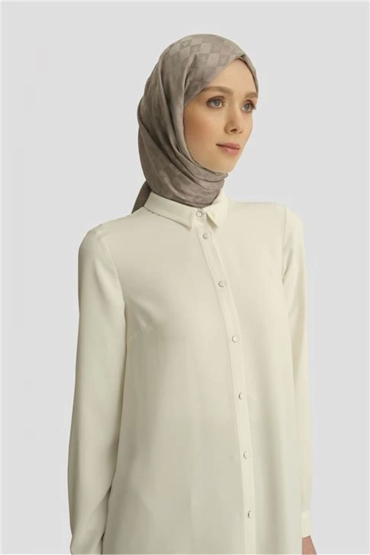Armine-A Logo Tunic 25Yh411 Ecru 4