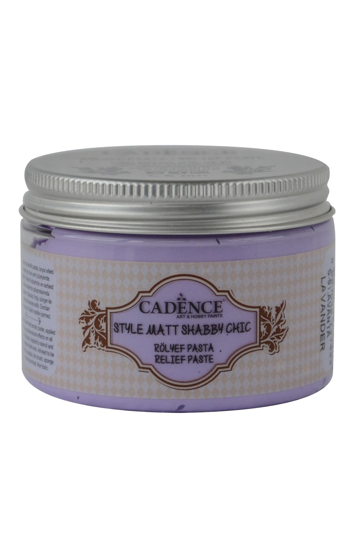 Cadence SHABBY CHIC RÖLYEF PASTA SR-09 LAVANTA 150ML