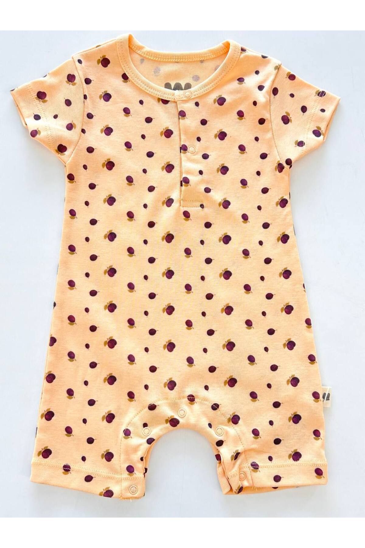 WOWOKİDS WowoKids Desenli Barbatöz %100 Pamuk