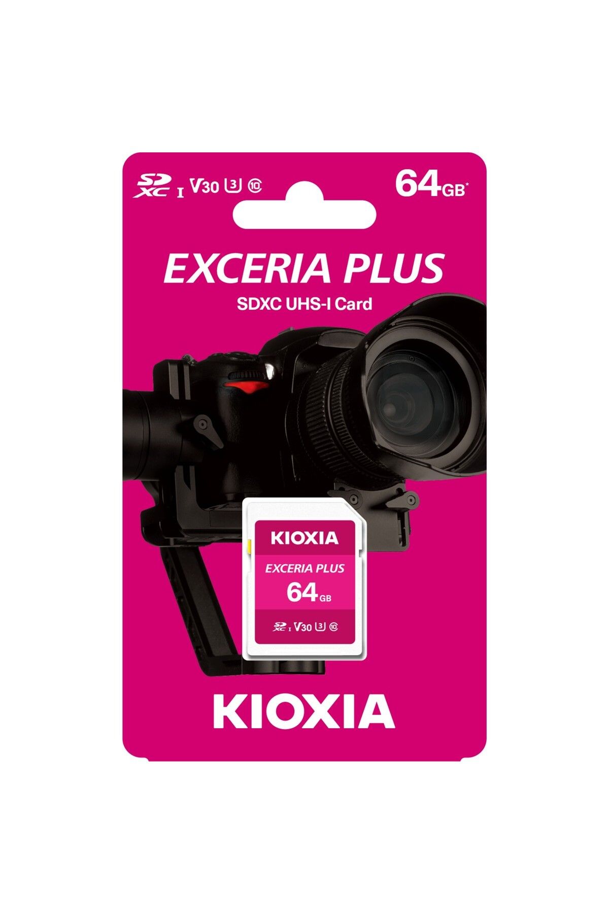 Kioxia Kıoxıa Excraı Plus 64 Gb V30 U3 A1 Microsd Hafıza Kartı