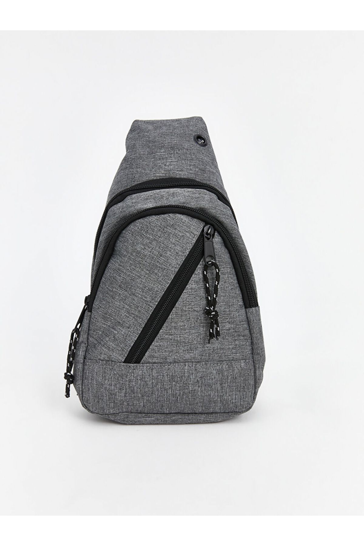 LC Waikiki LCW ACCESSORIES Gri Fermuarlı Erkek Göğüs Çantası