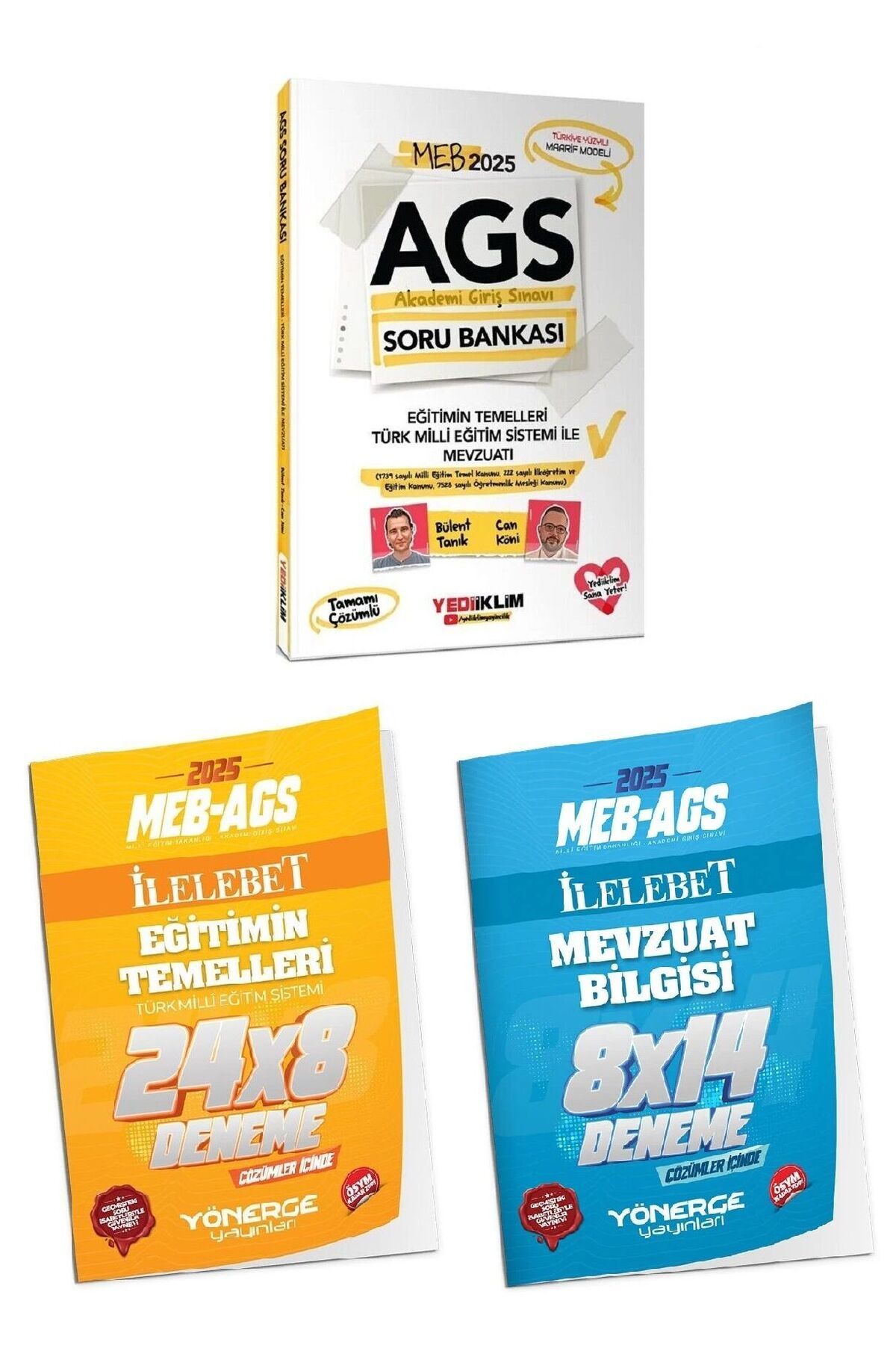 Anka Yayınları Yediiklim + Yönerge 2025 MEB-AGS Eğitimin Temelleri ve Türk Milli Eğitim Sistemi ile Mevzuatı Soru B