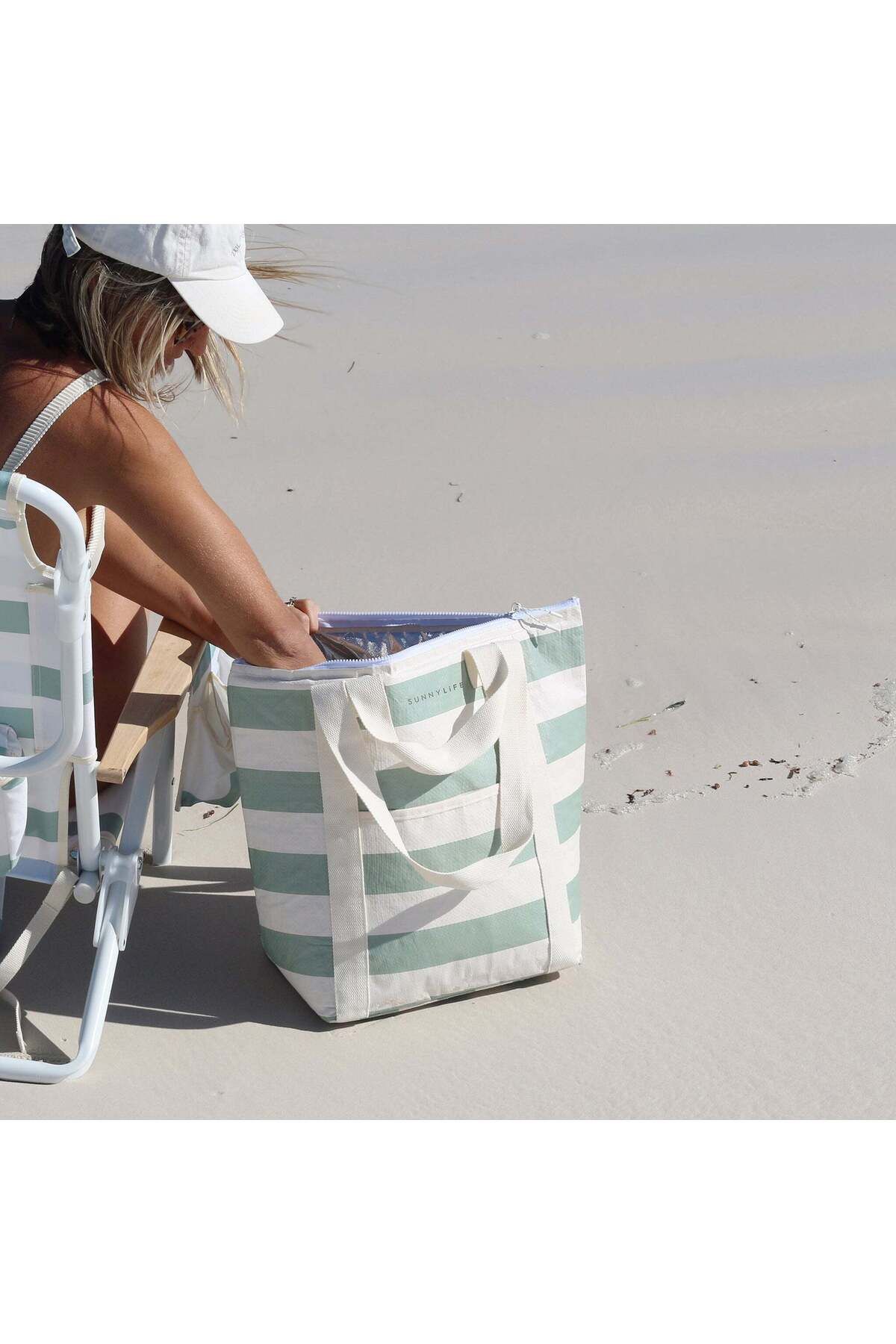 SunnyLife - La Palma Soğutuculu Tote Plaj Çantası