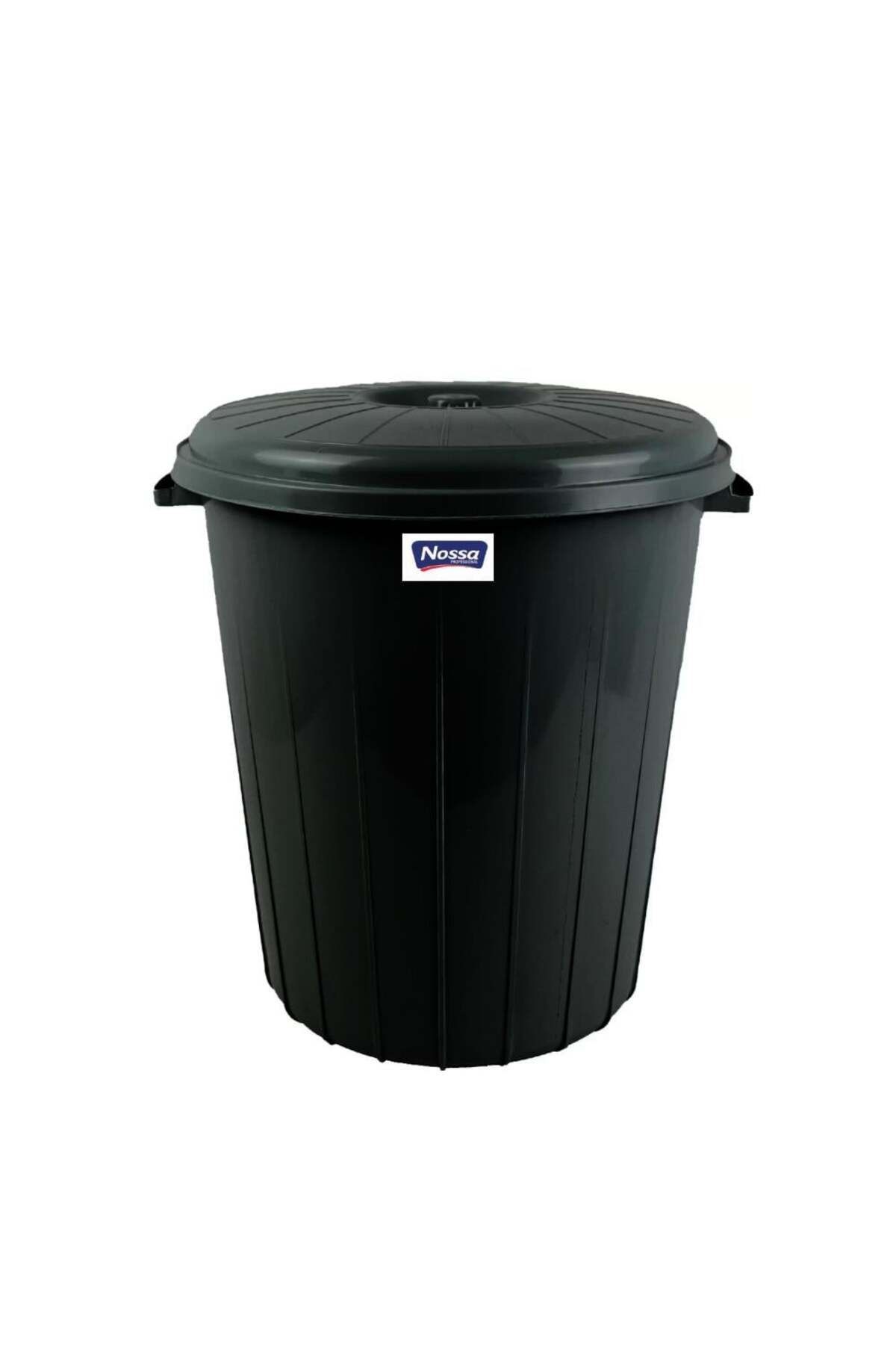 NEMKAR ÇÖP KOVASI JUMBO 90 LT KAPAKLI SİYAH