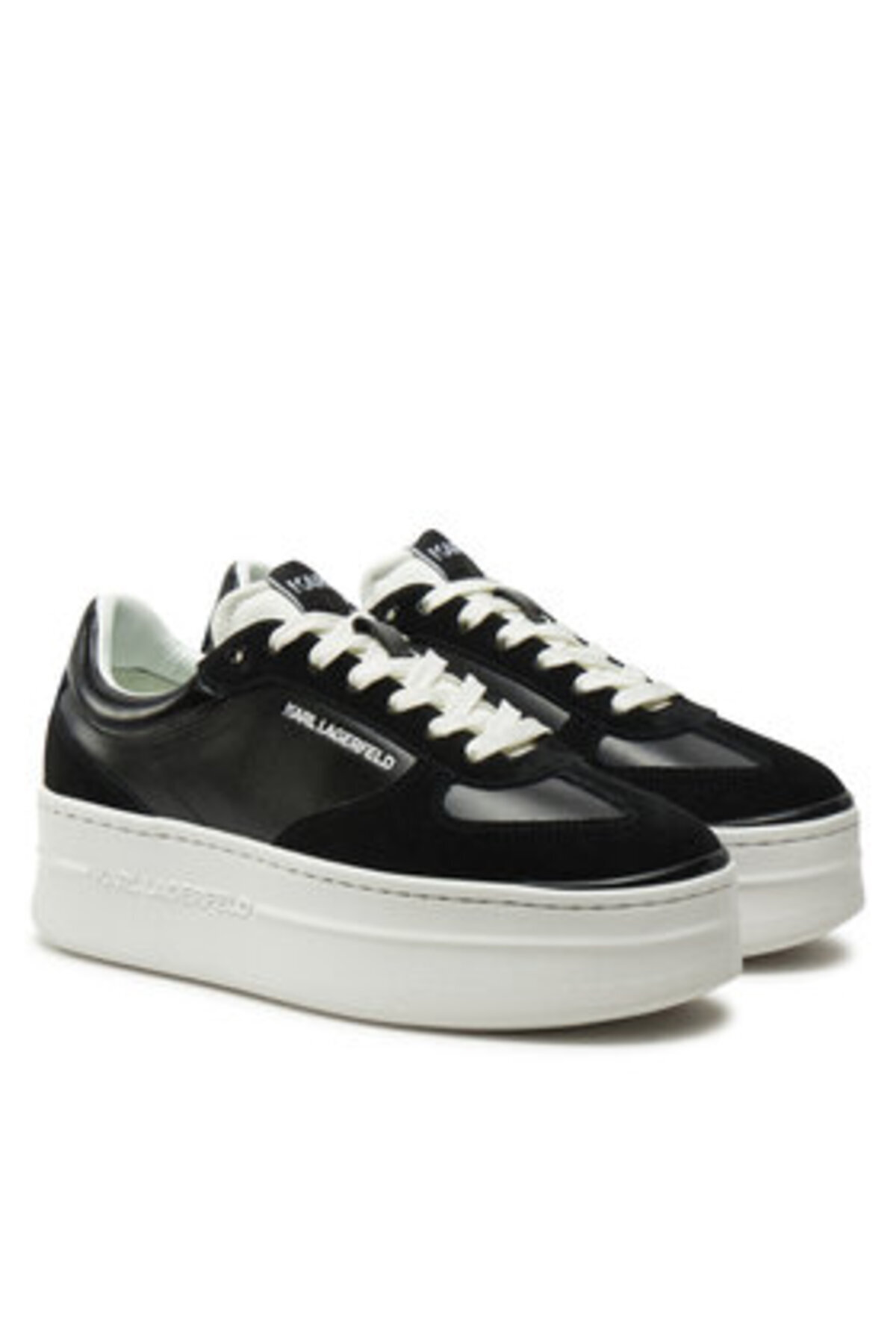 Karl Lagerfeld-women's sneakers KL65025 black 3