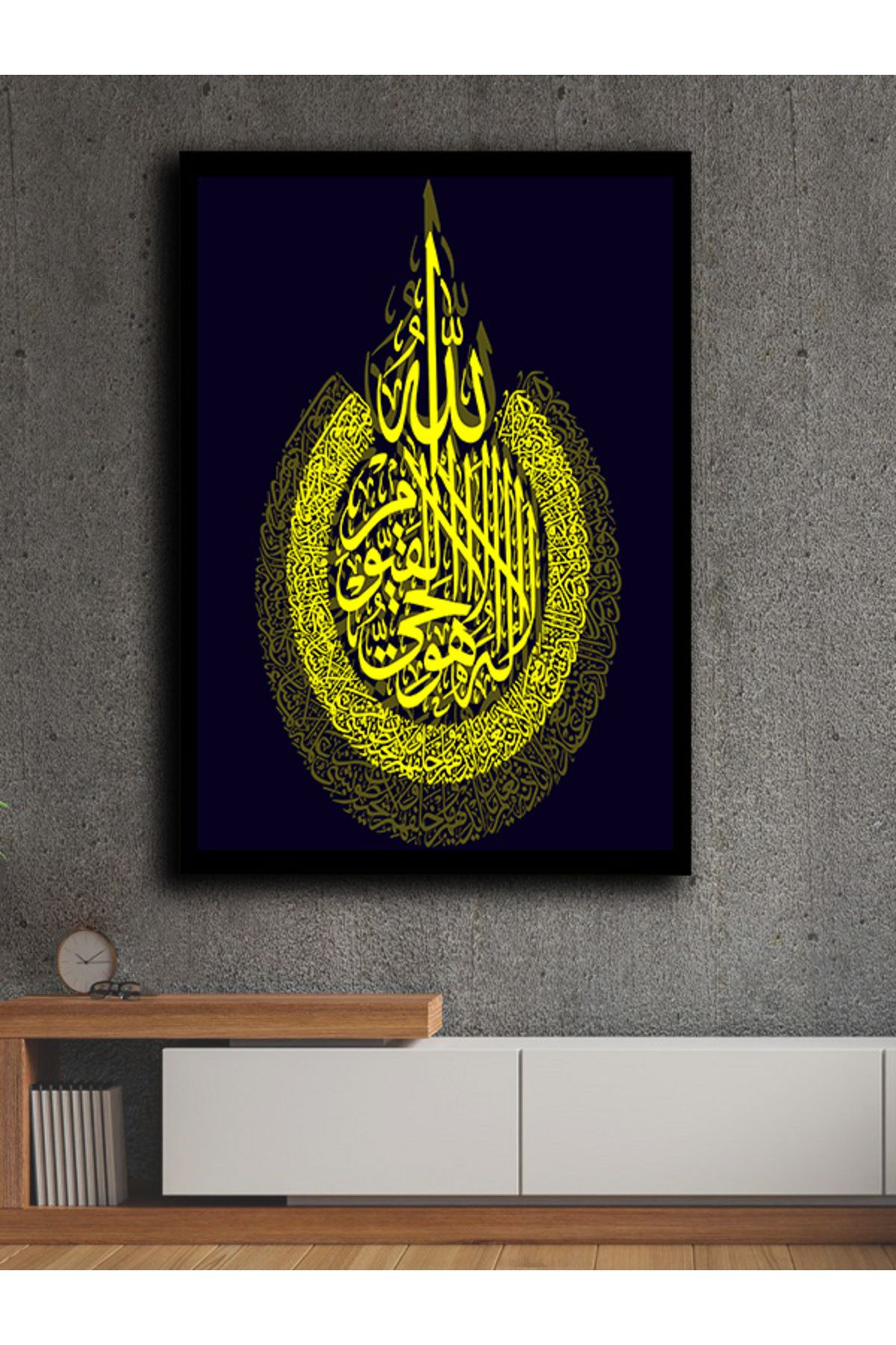 PRİME Concept İslami Dini kanvas tablo 70x100 cm özel tasarım %100 pamuklu kumaş