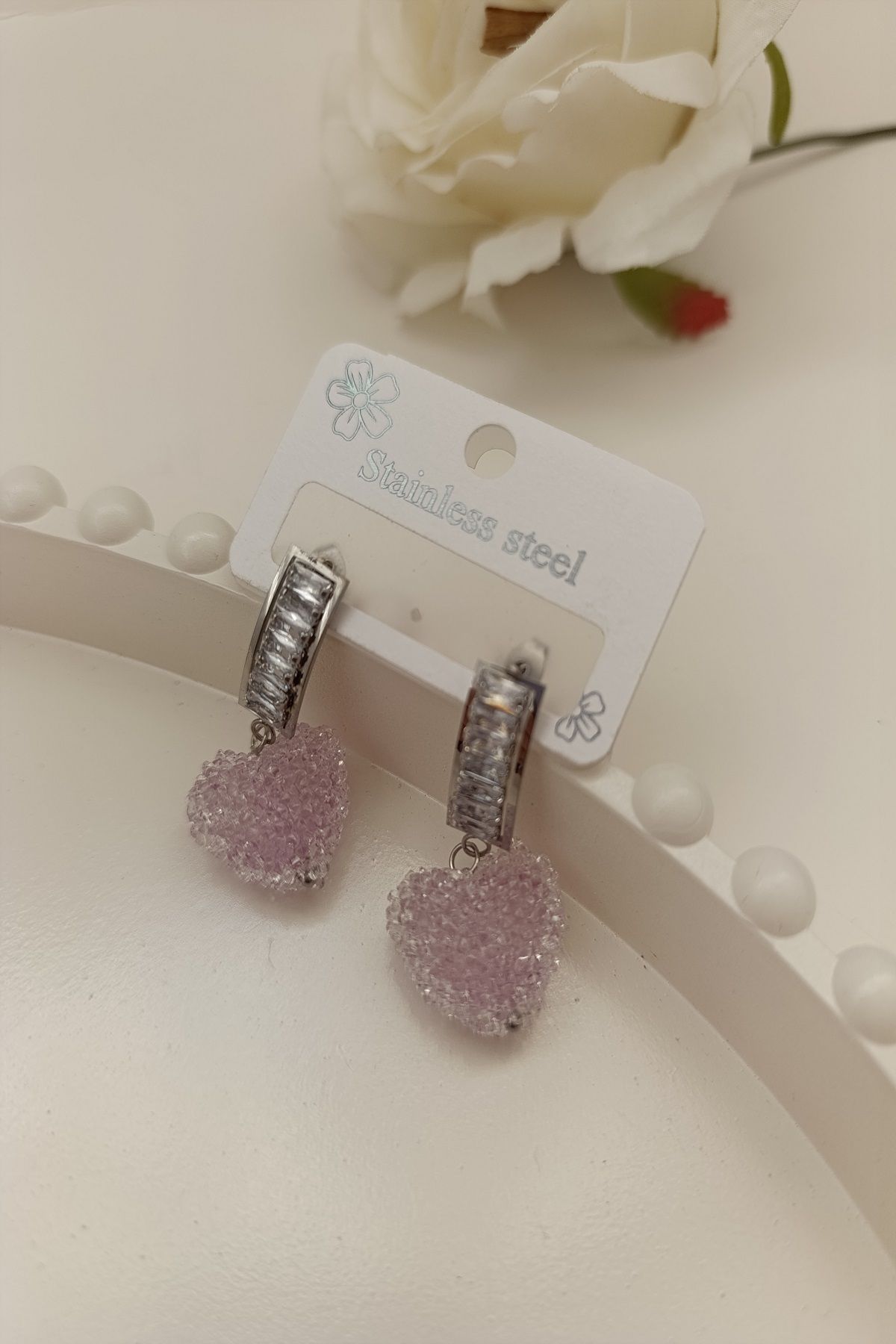 MARZELLA ACCESSORİES çelik silver küpe