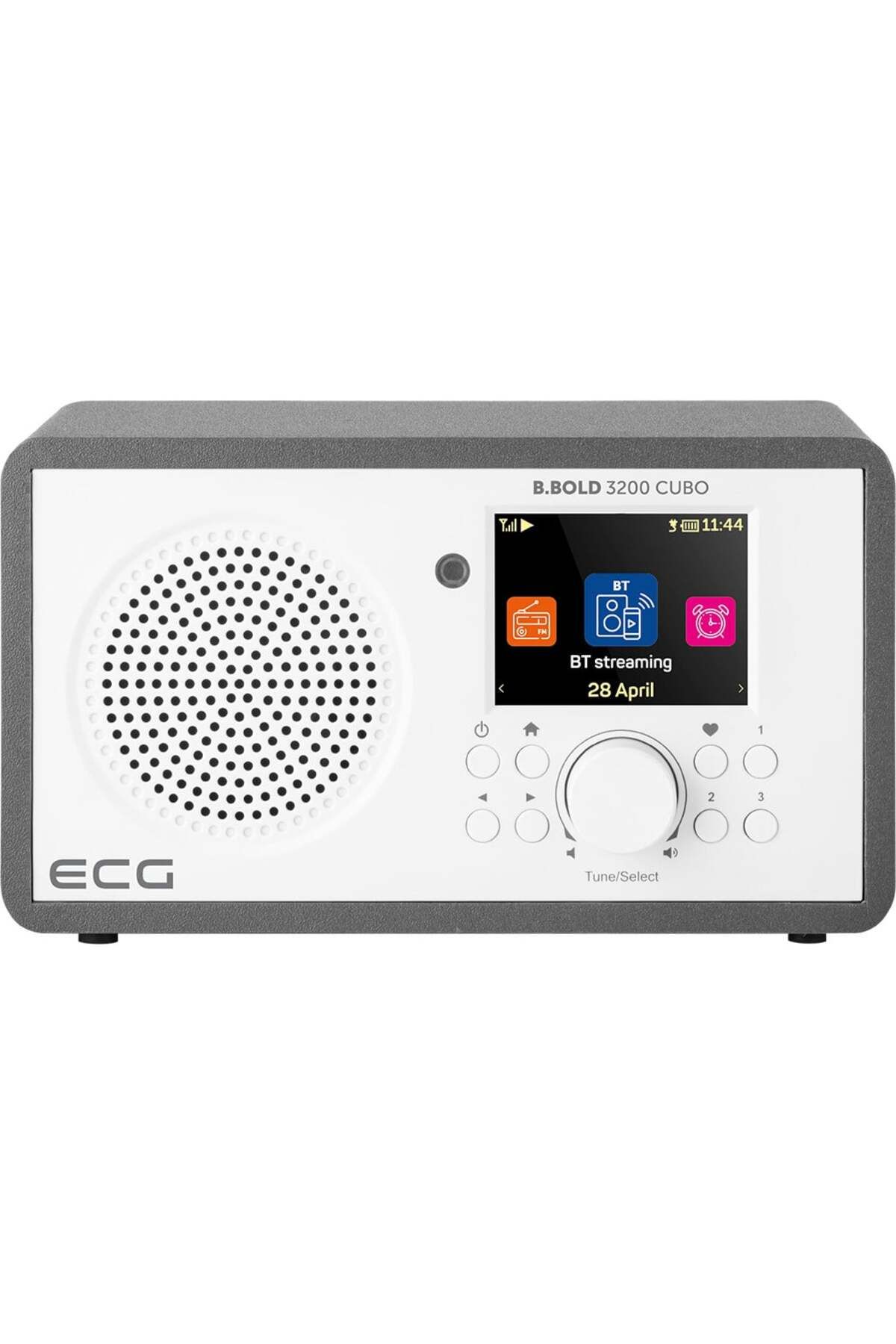 ECG-Internet radio ECG B.BOLD 3200 Cubo, FM, Bluetooth, Li-Ion 3.7V/2000 mAh, 3W RSM, remote control 4