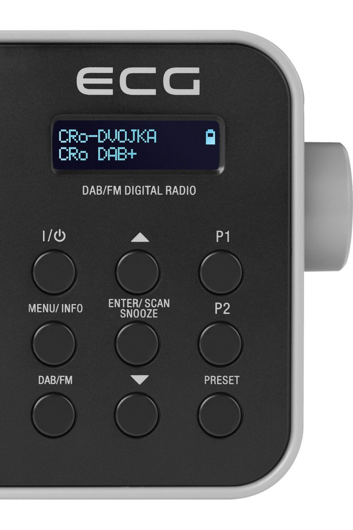 ECG-Portable Radio Rd 110 DAB With DAB And FM Tuner, Black, 1.2 W, 30 Station Memory 6