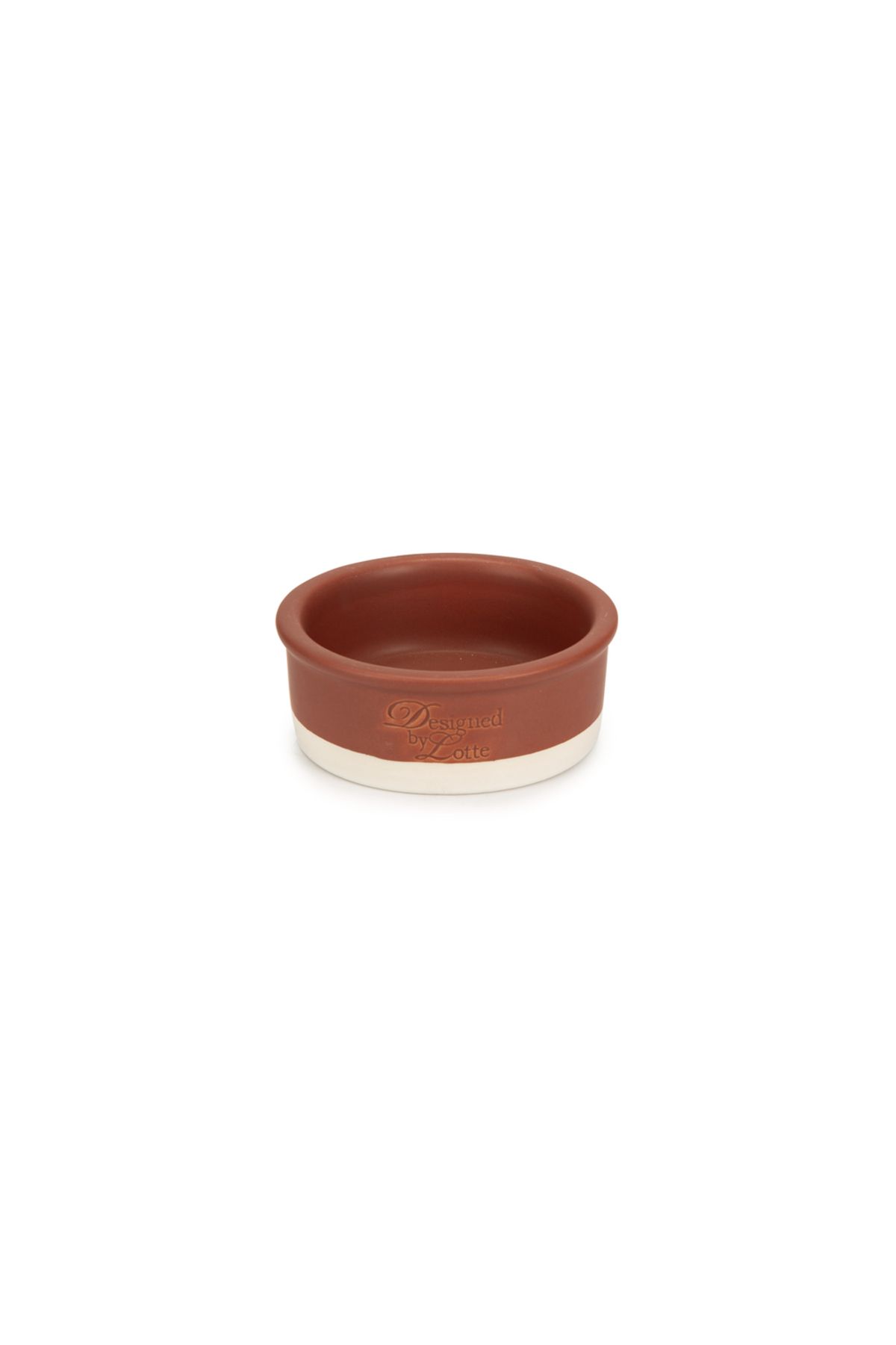 Beeztees DBL Kedi Mama Su Kabı, Seramik, Mat Kiremit, 12cm, 300ml