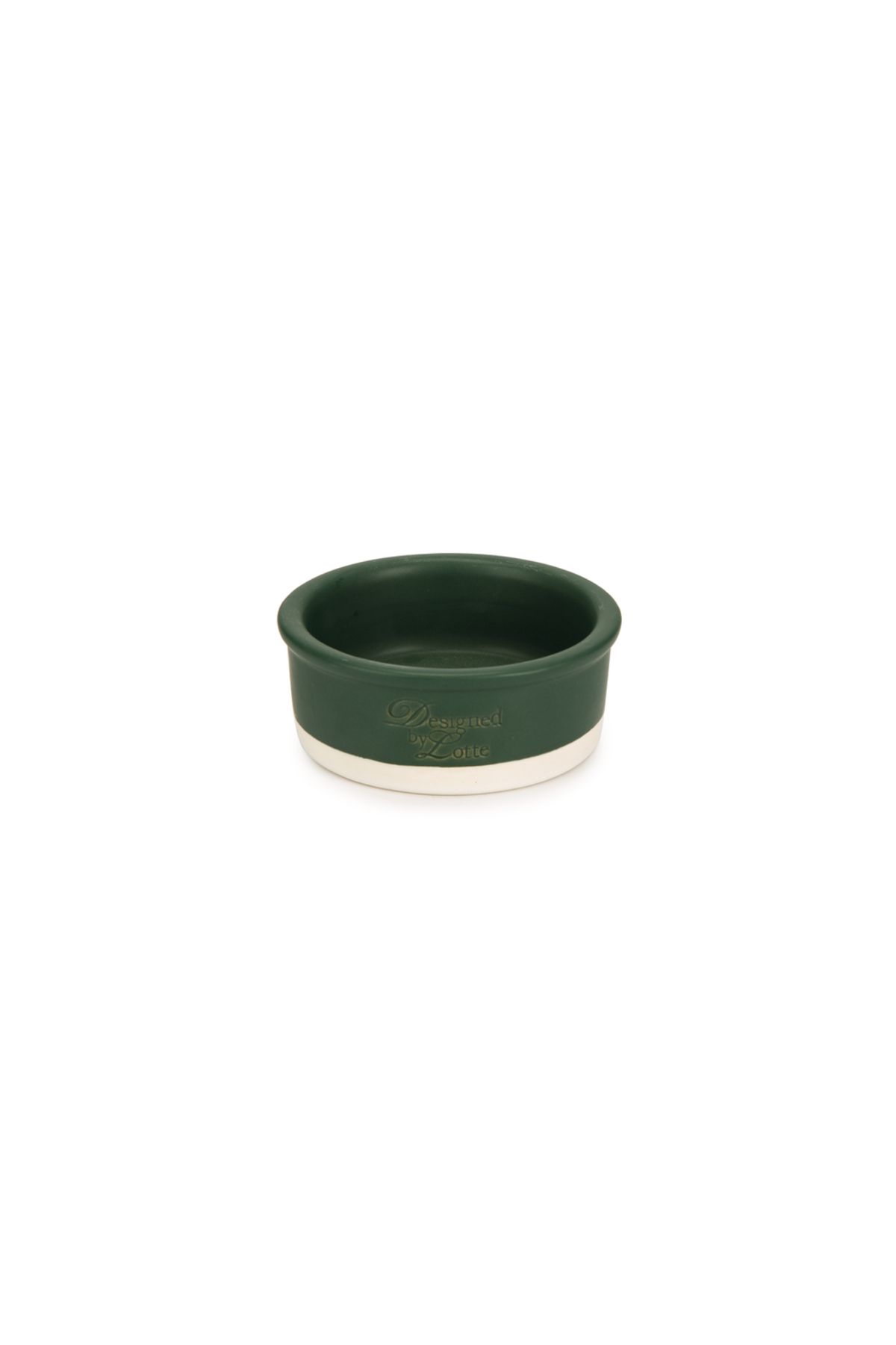 Beeztees DBL Kedi Mama Su Kabı, Seramik, Mat Yeşil, 12cm, 300ml