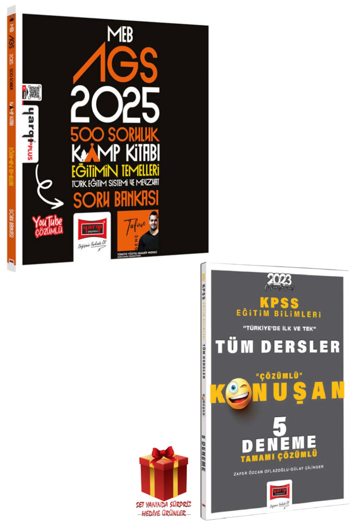 Yargı Yayınları 2025 Yargı MEB AGS Kamp Kitabı Eğitimin Temelleri Soru Bankası+Eğitim Bilimleri Deneme