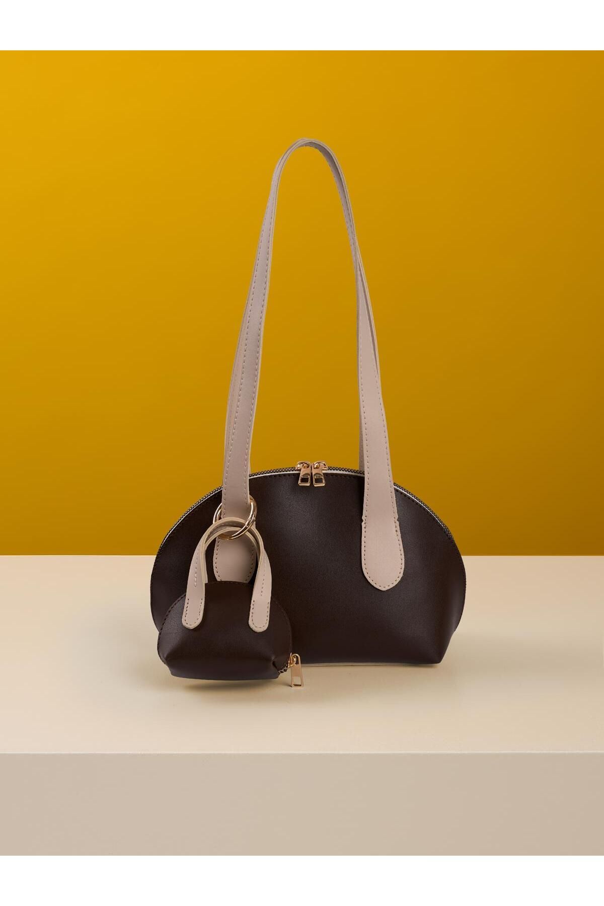 HONEY BAG LOLİ Mini Çantalı Charm Detaylı Uzun Saplı Kadın El ve Kol Çantası