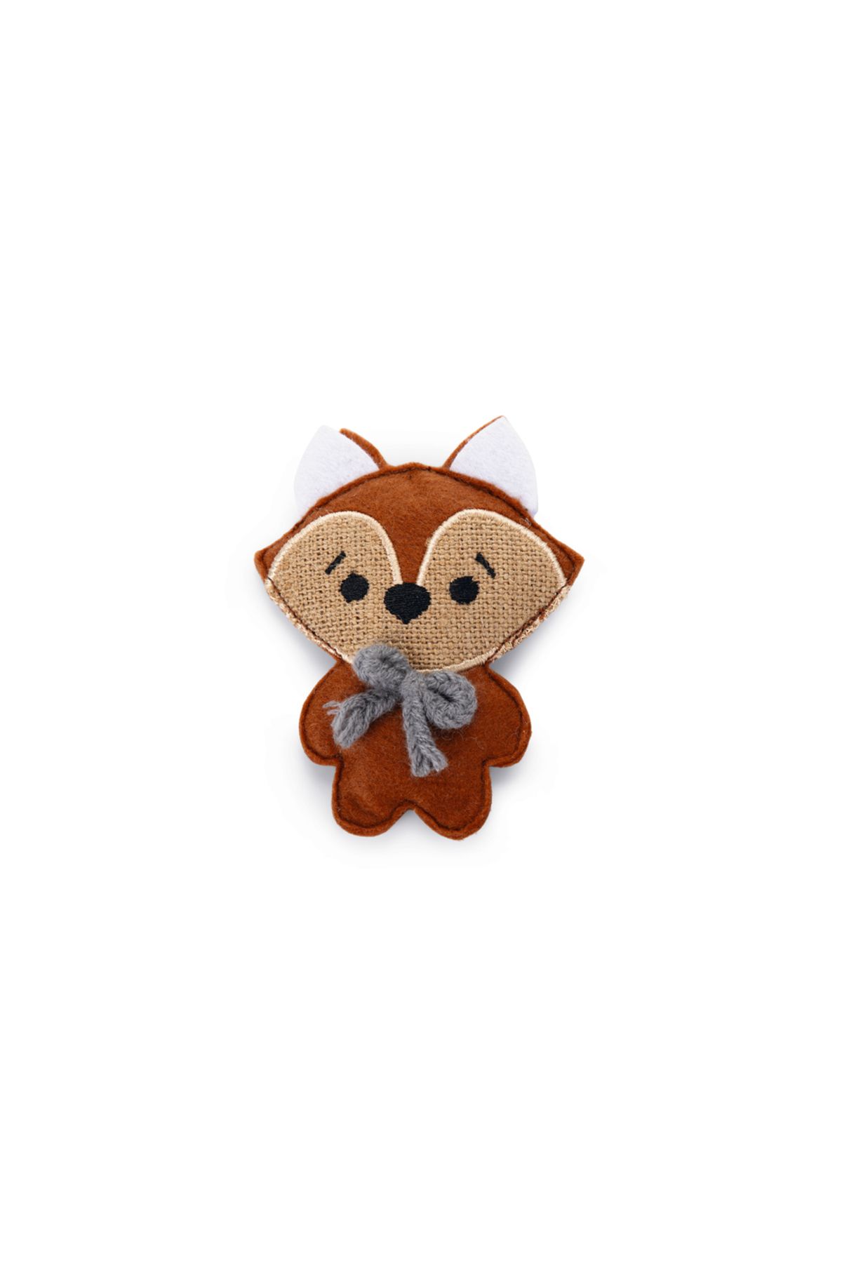 Beeztees Kedi Oyuncağı, Tilki, Kediotlu, Kırmızı, 11x9cm