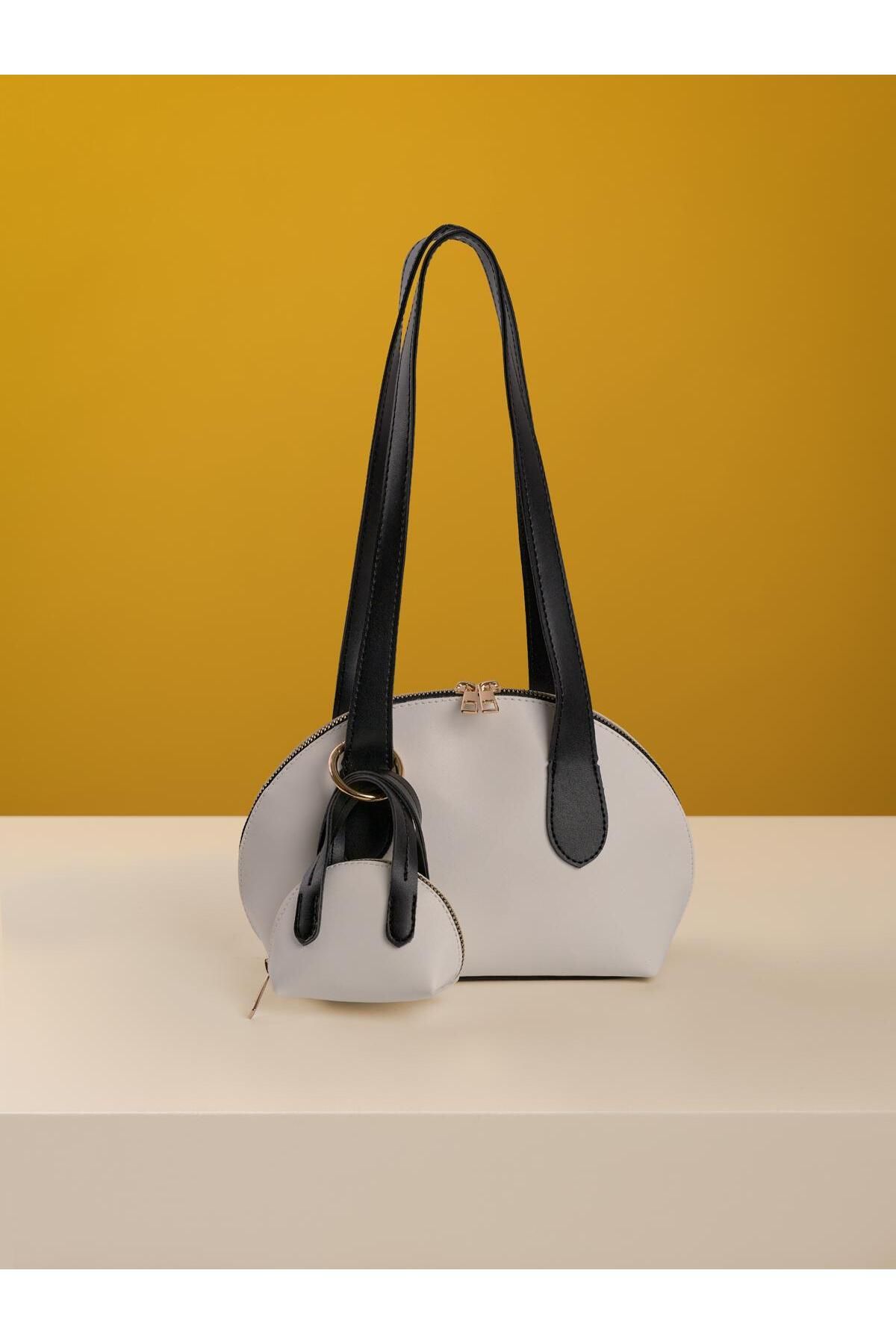HONEY BAG LOLİ Mini Çantalı Charm Detaylı Uzun Saplı Kadın El ve Kol Çantası