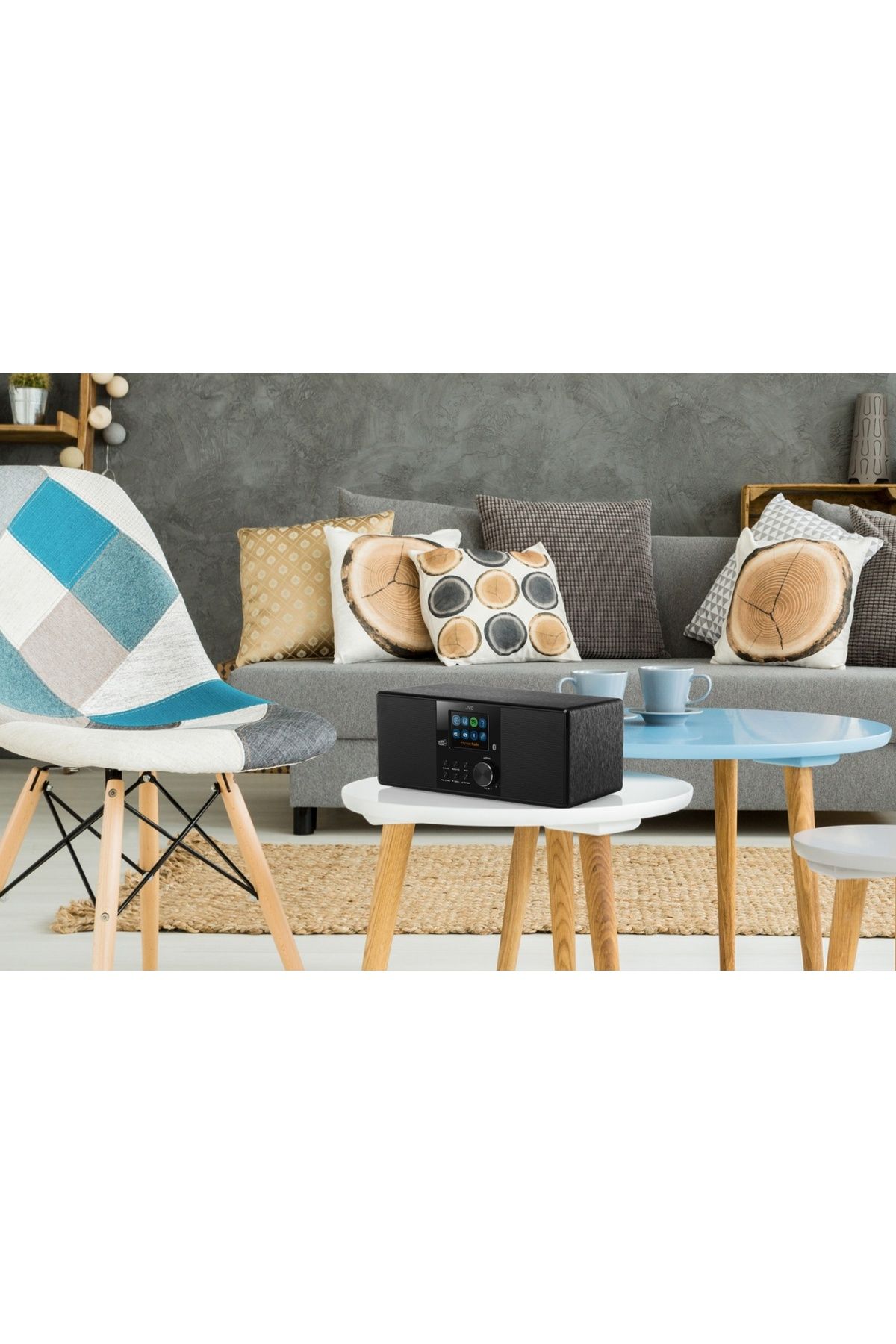 JVC-Internet Radio Ra-e981b, 10w Rms, Tuner Dab /fm, Bluetooth, Lcd 2.8", Wifi, Spotifiy Connect 9