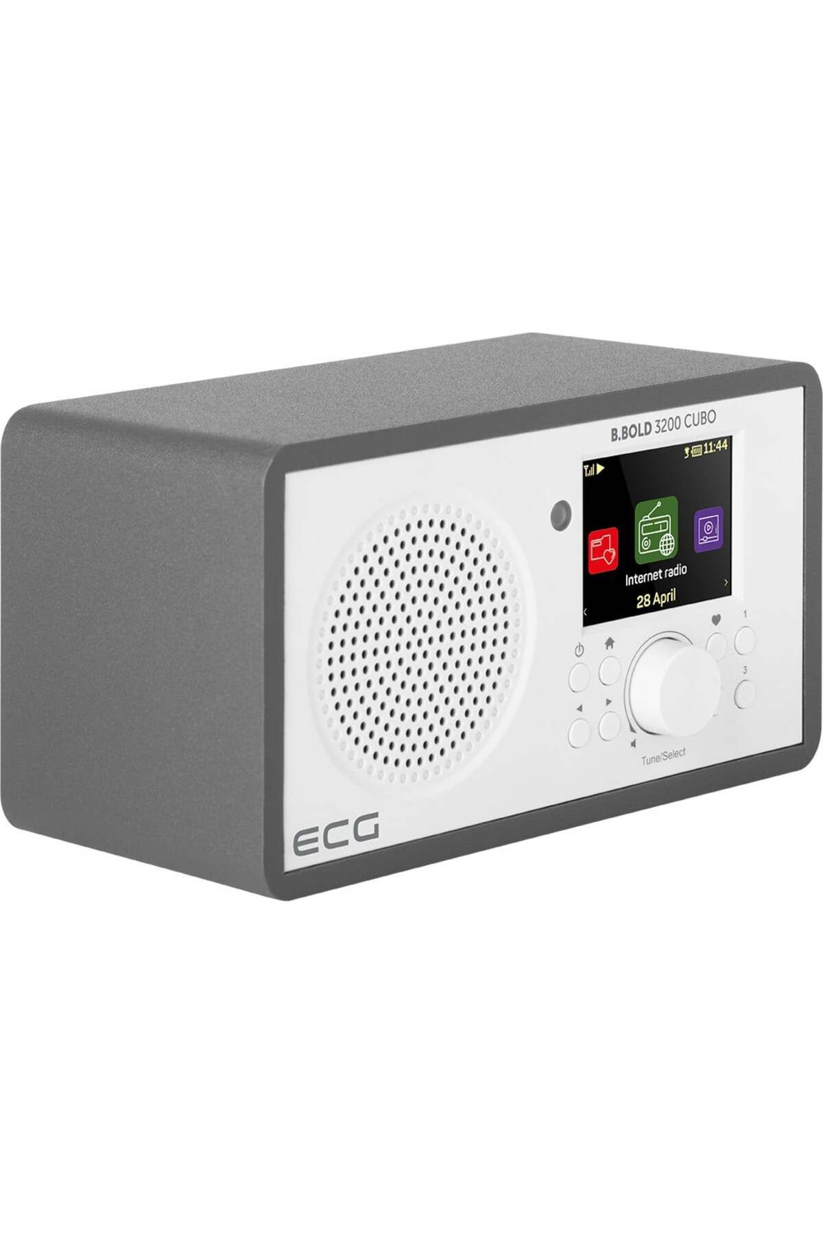 ECG-Internet radio ECG B.BOLD 3200 Cubo, FM, Bluetooth, Li-Ion 3.7V/2000 mAh, 3W RSM, remote control 7